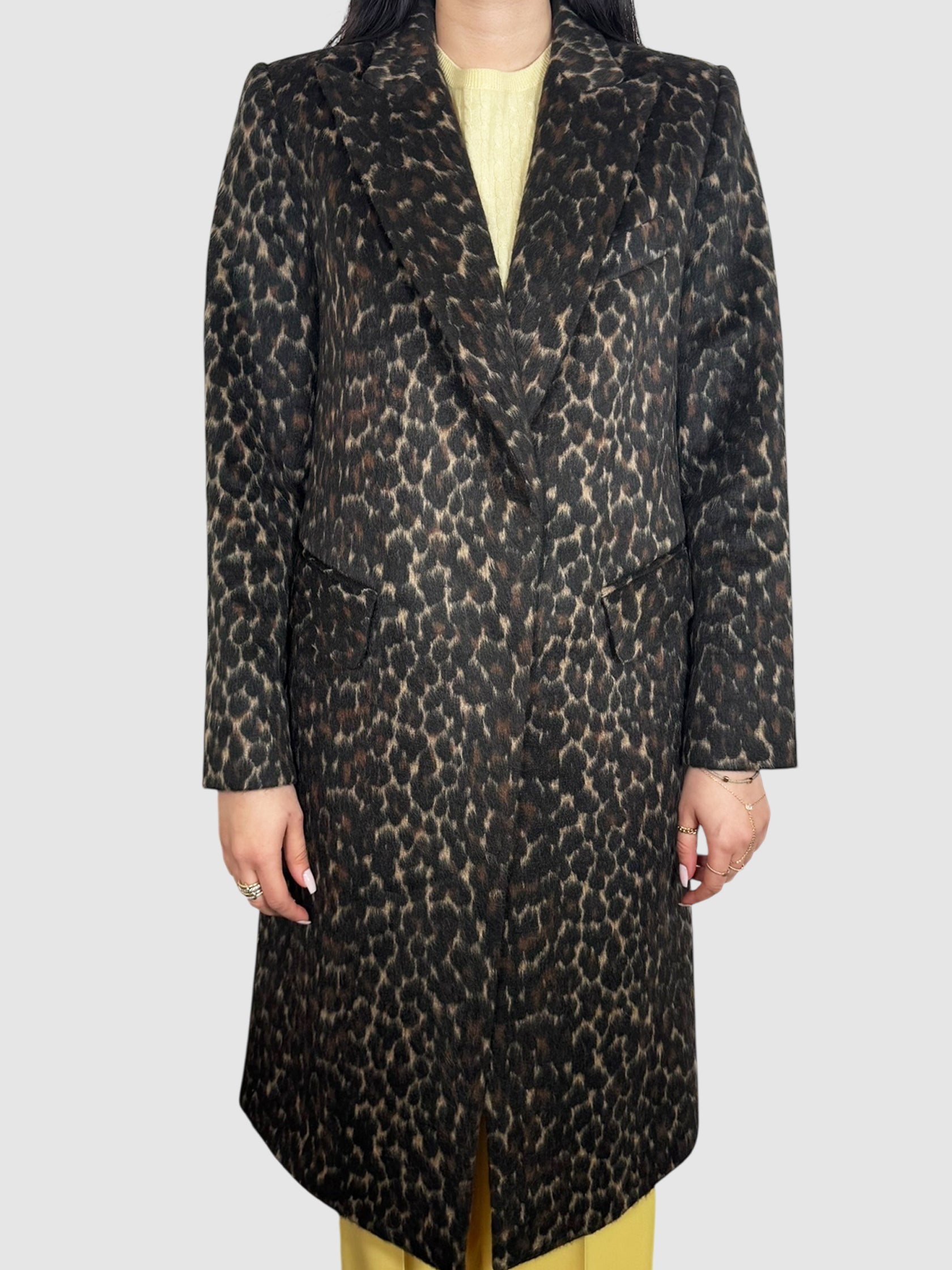 Leopard Print Coat