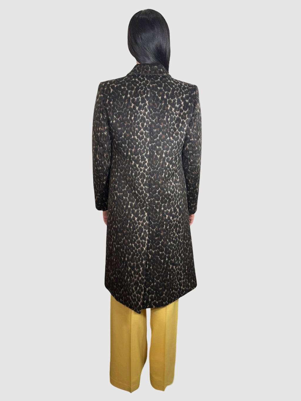 Leopard Print Coat