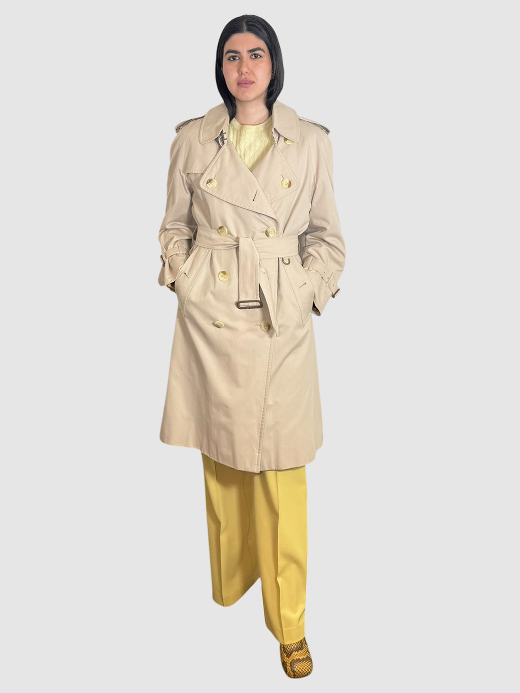 Belted Trench Coat
