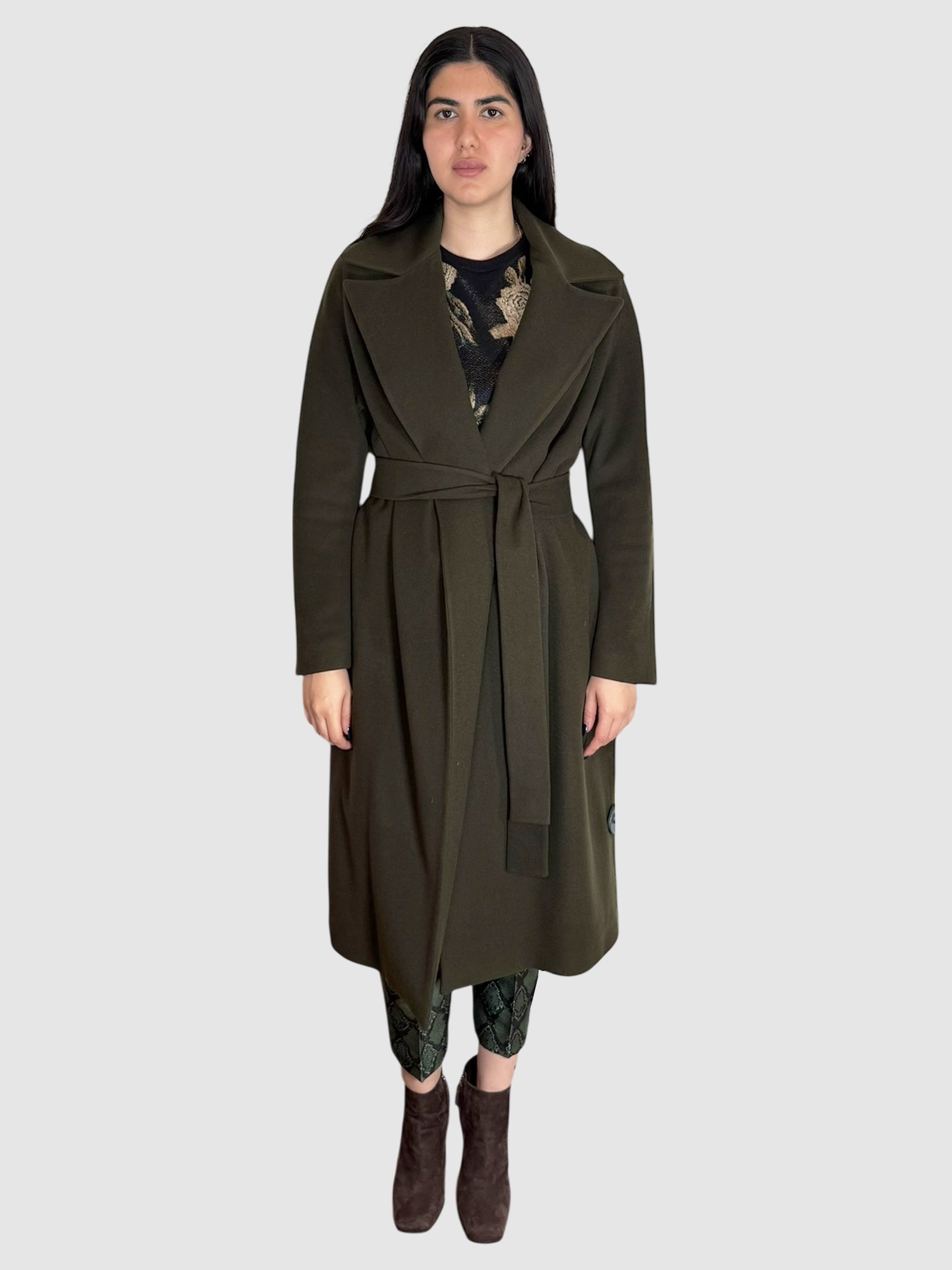 Wool Belted Coat