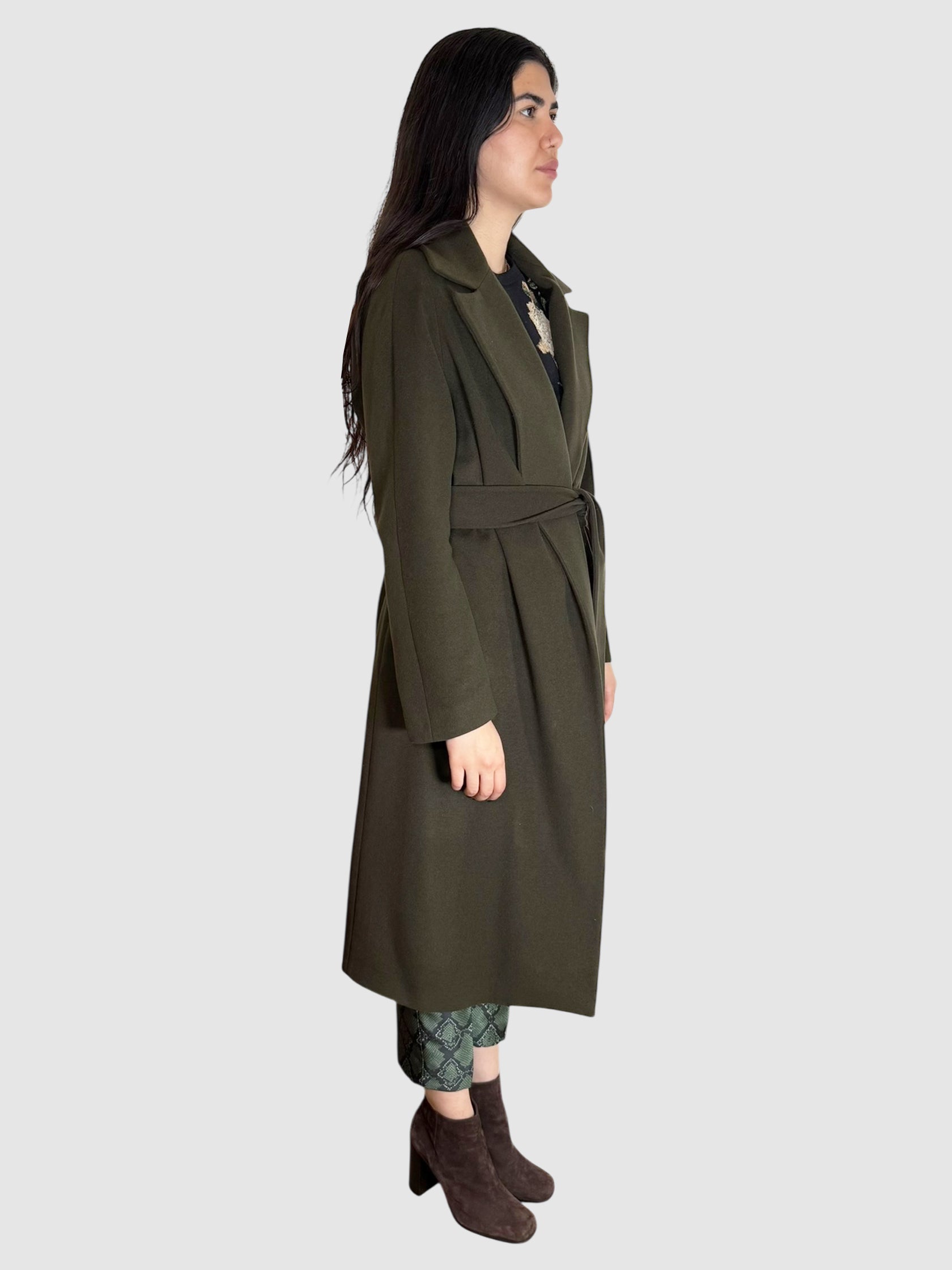 Wool Belted Coat