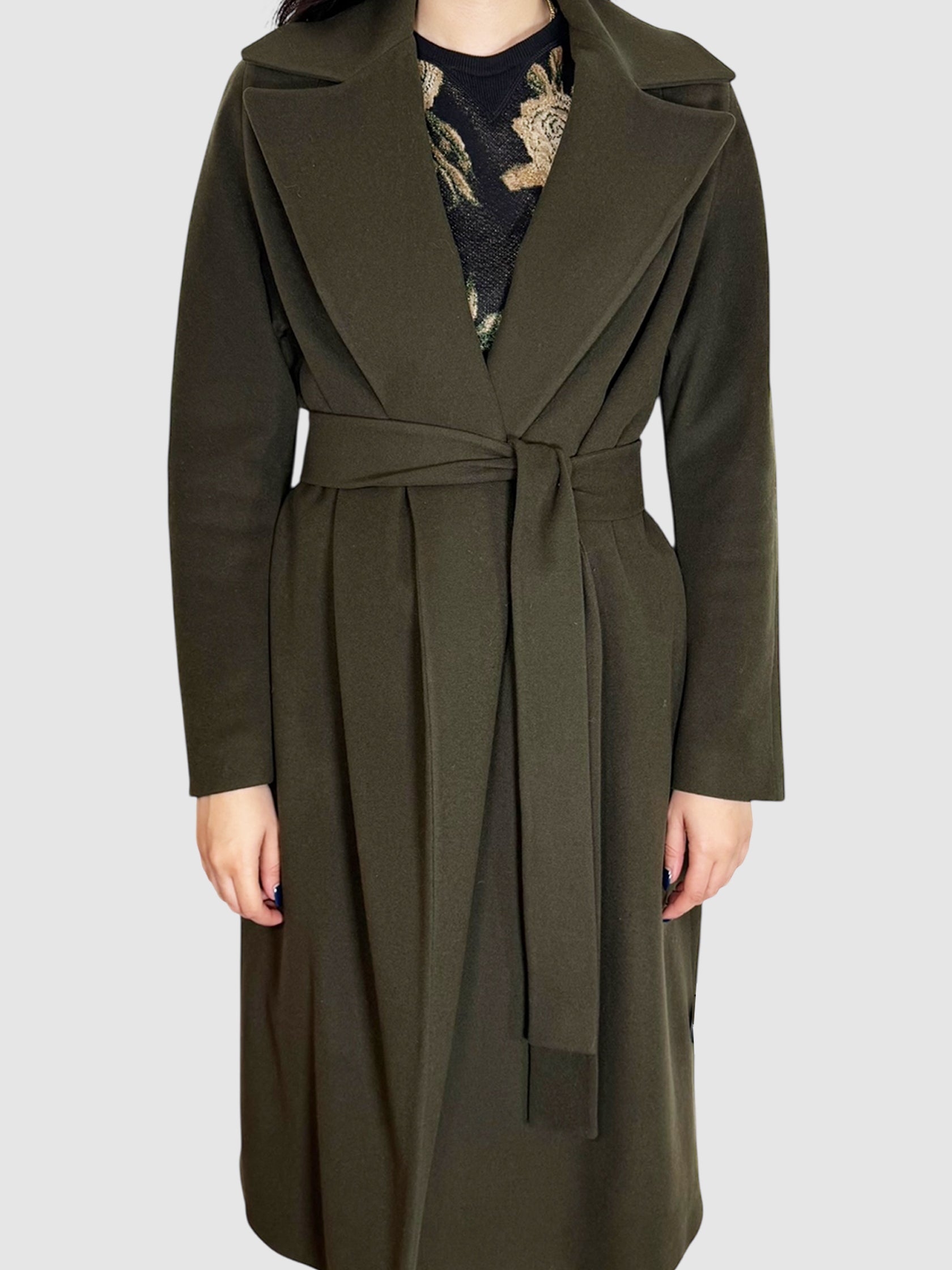 Wool Belted Coat