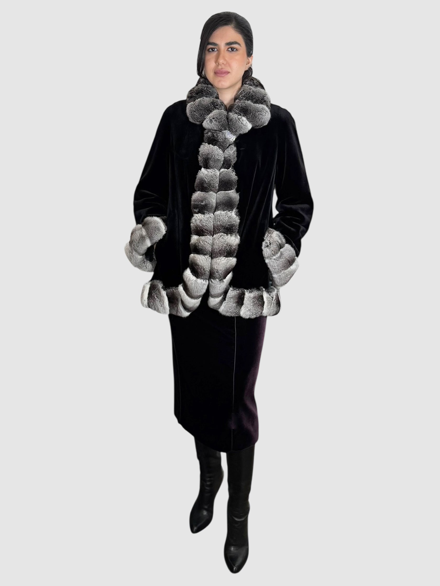 Chinchilla Mink Coat