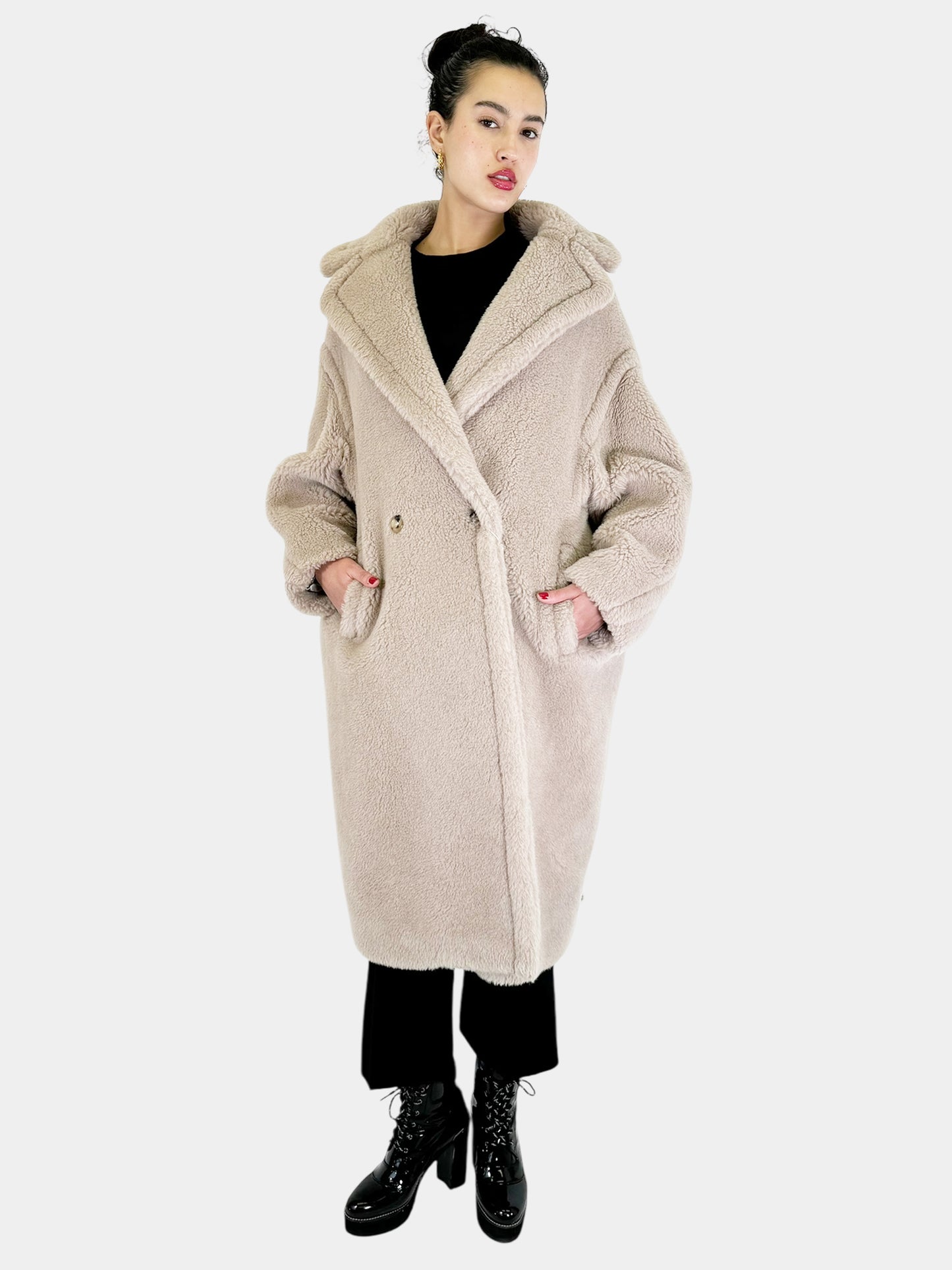 Tedgirl Double Breasted Coat - Size M