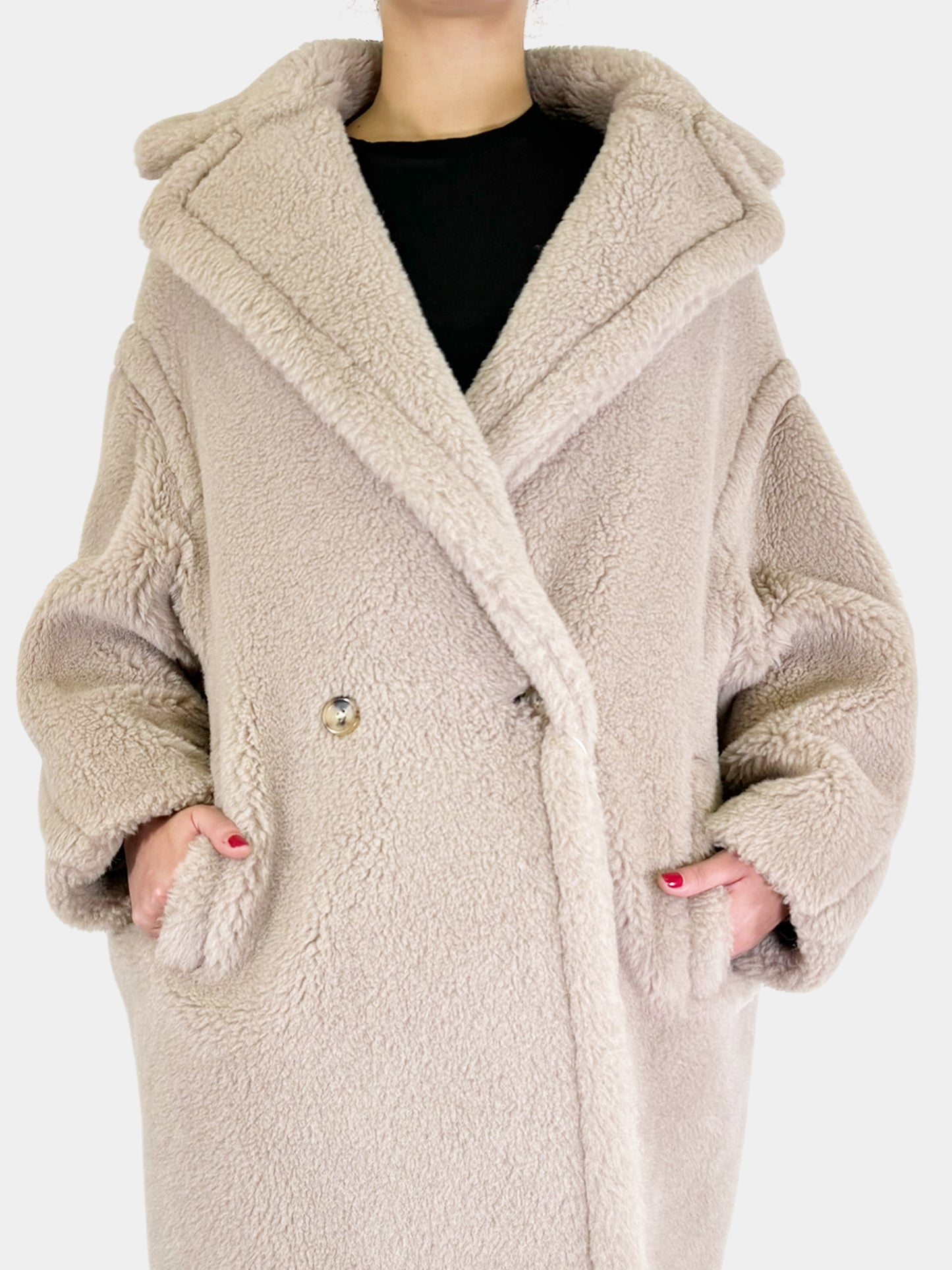 Tedgirl Double Breasted Coat - Size M