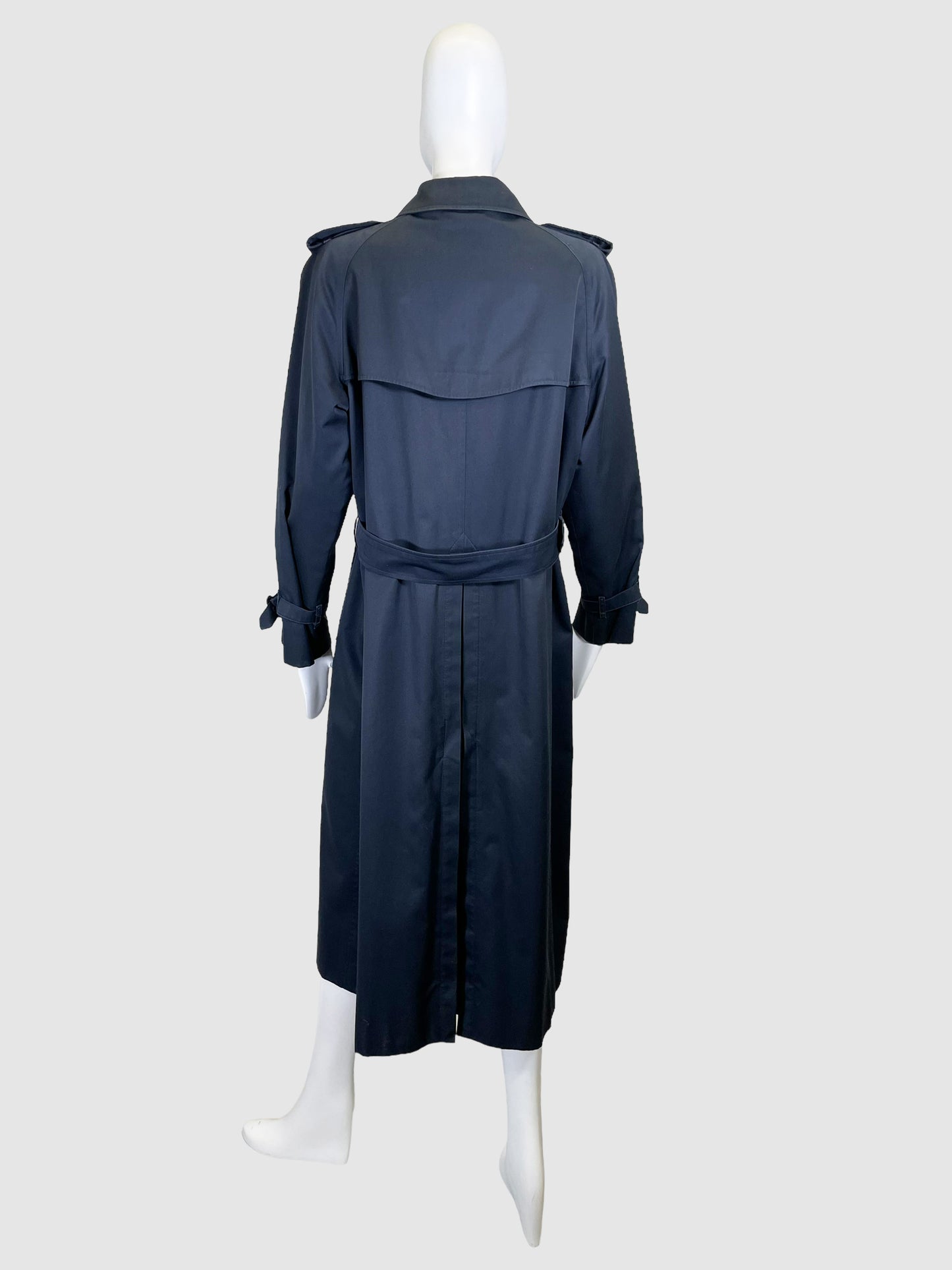 Double-Breasted Trench Coat - Size M