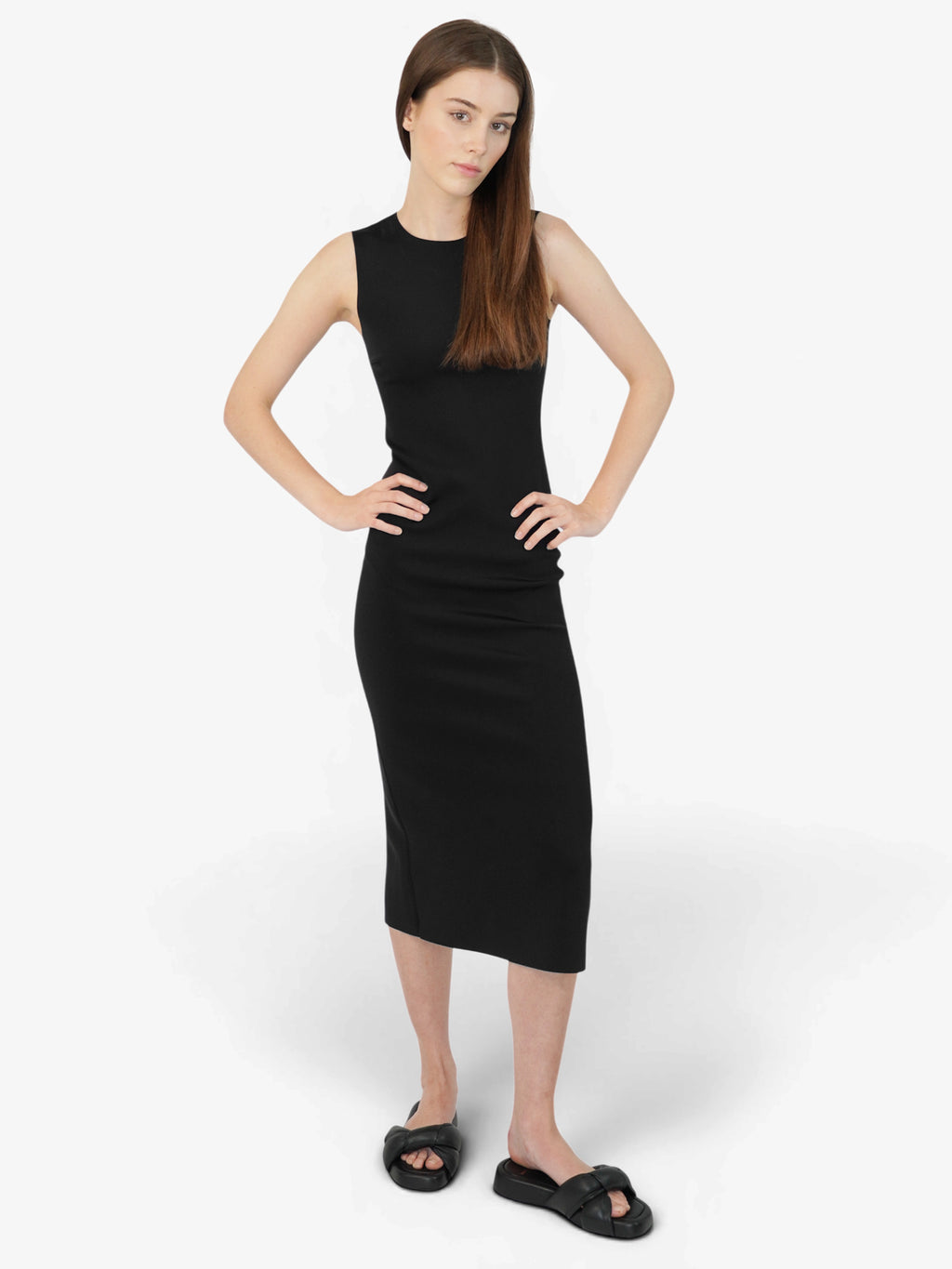 Scuba Midi Dress