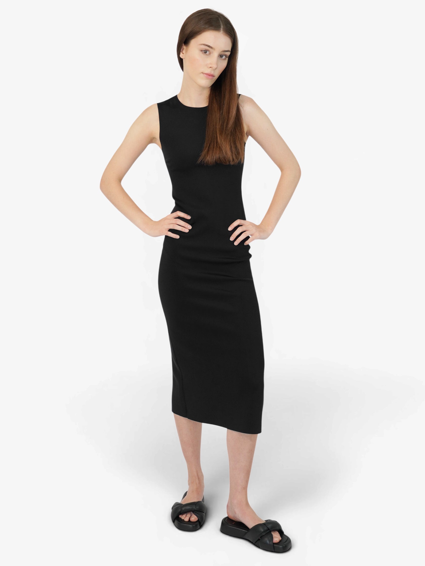 Scuba Midi Dress