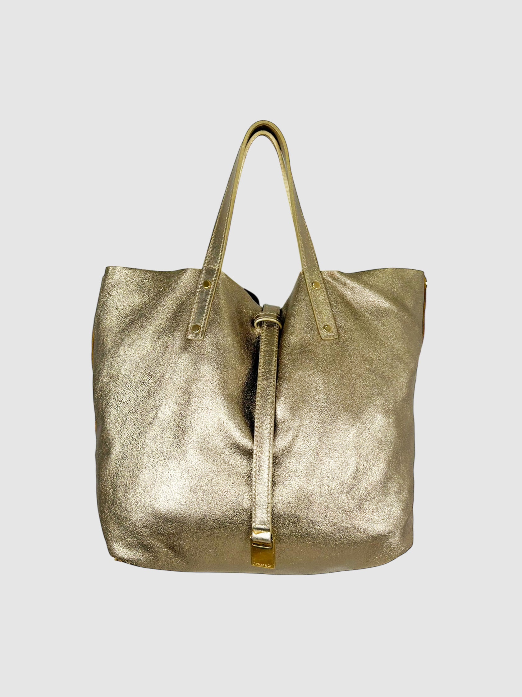 Metallic Reversible Tote