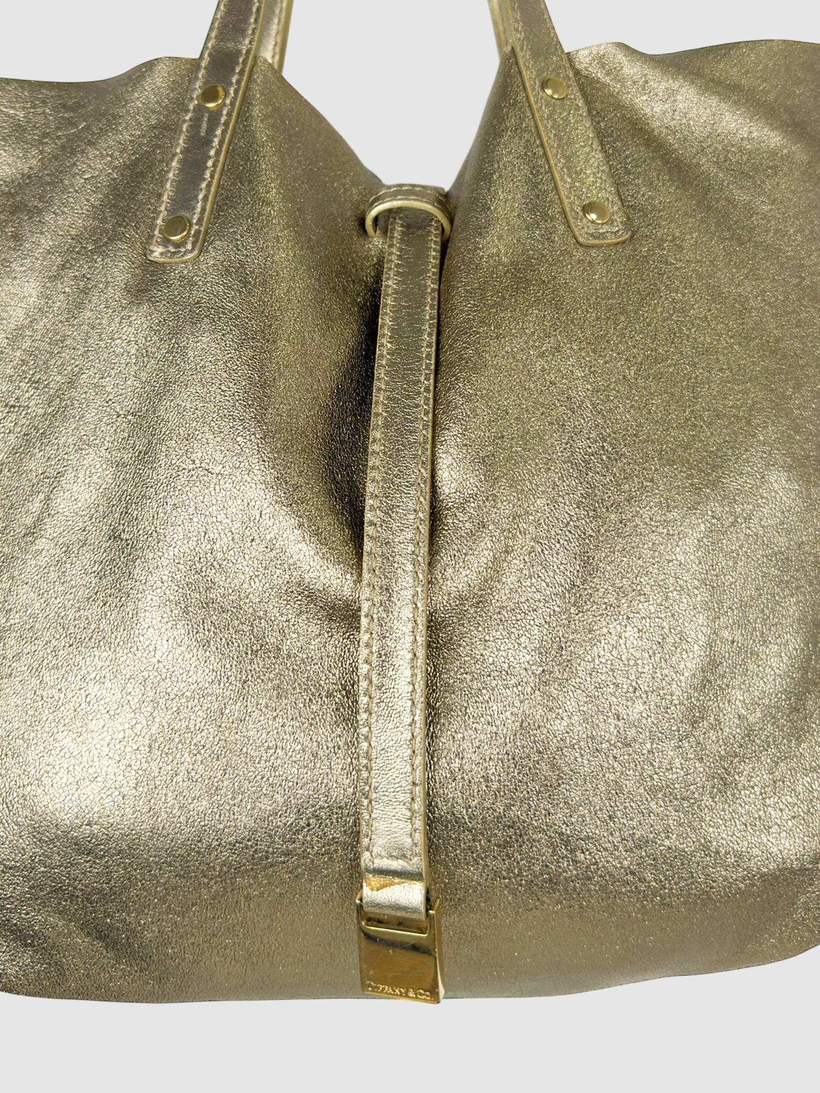Metallic Reversible Tote