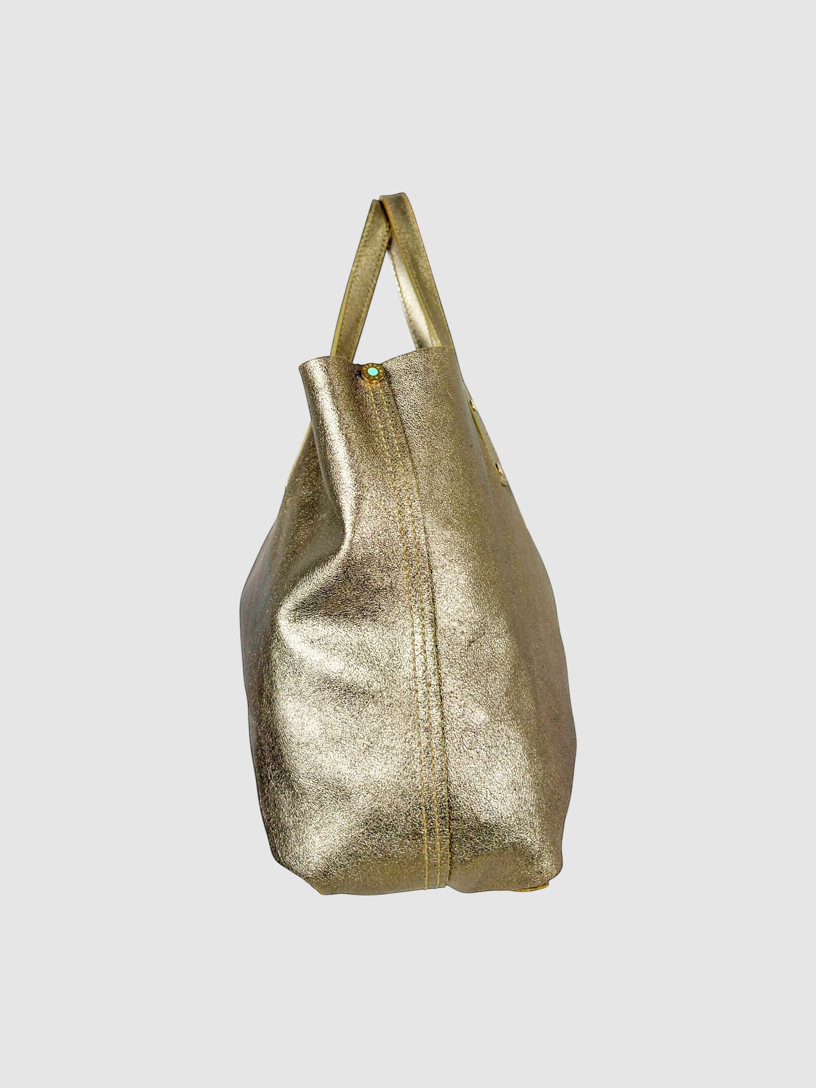 Metallic Reversible Tote