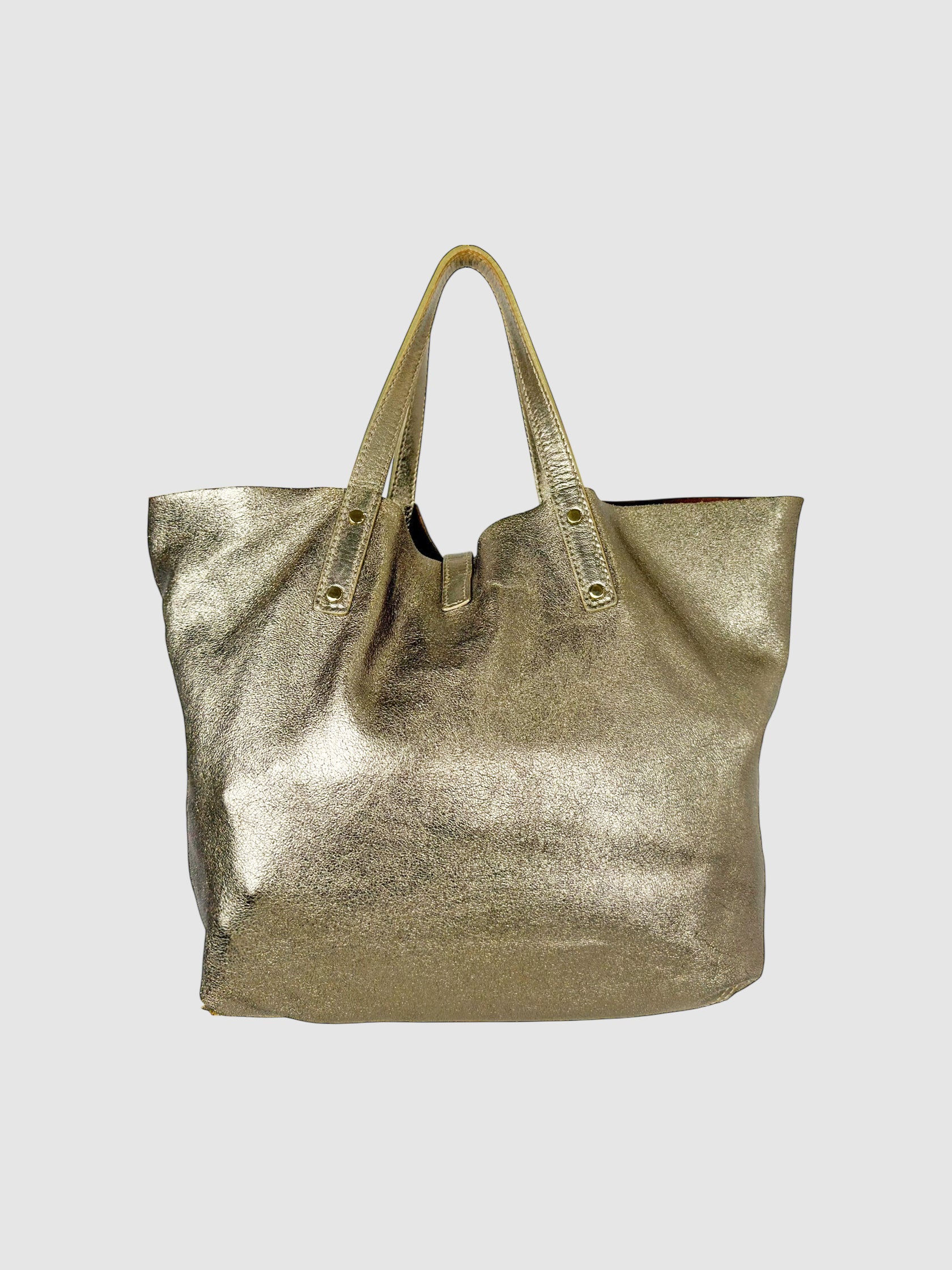 Metallic Reversible Tote