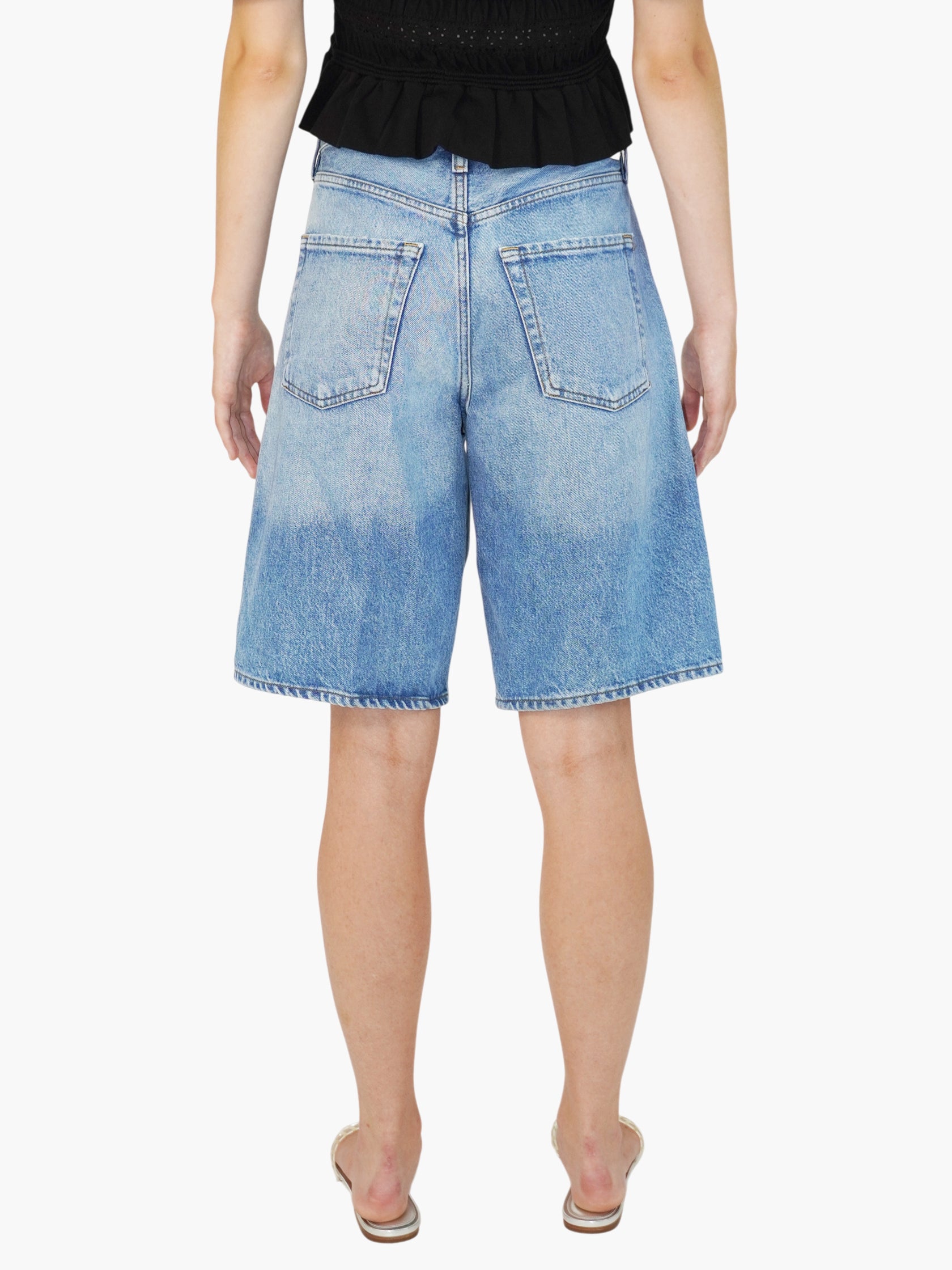 Court Denim Shorts