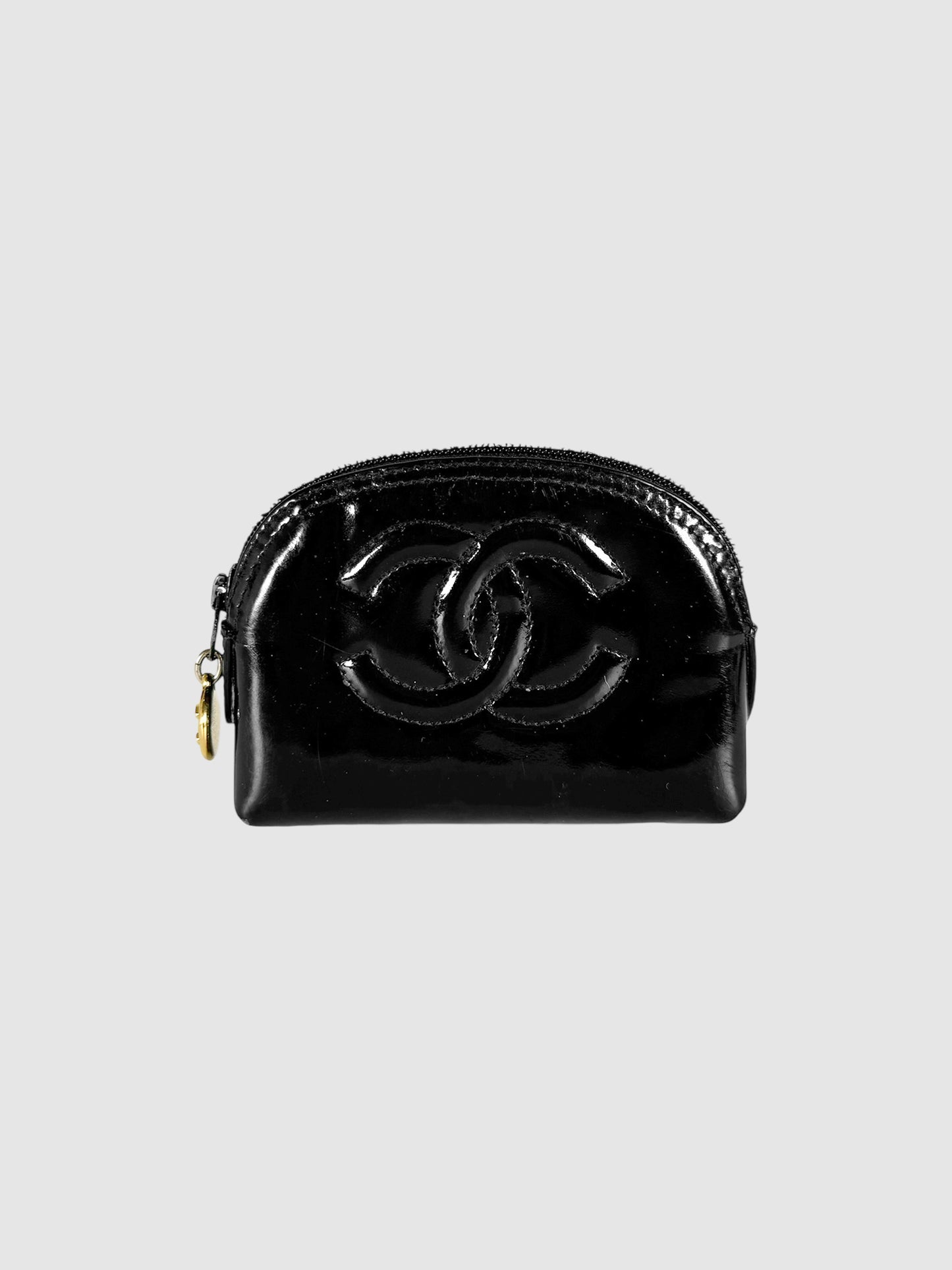 CC Patent Leather Coin Purse