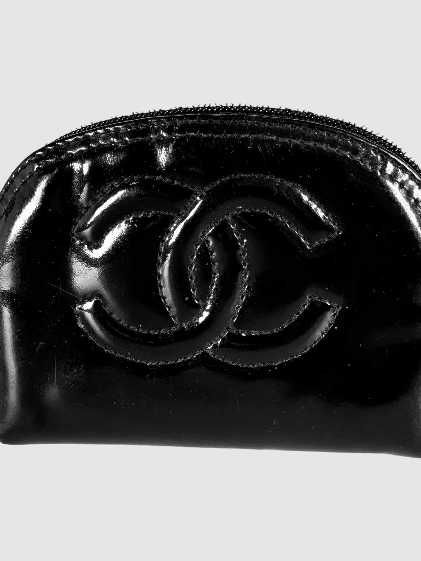 CC Patent Leather Coin Purse