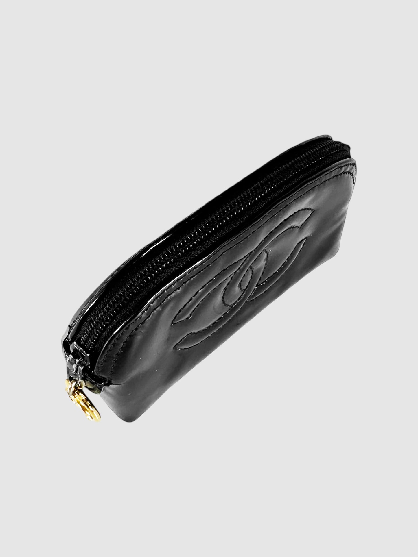 CC Patent Leather Coin Purse