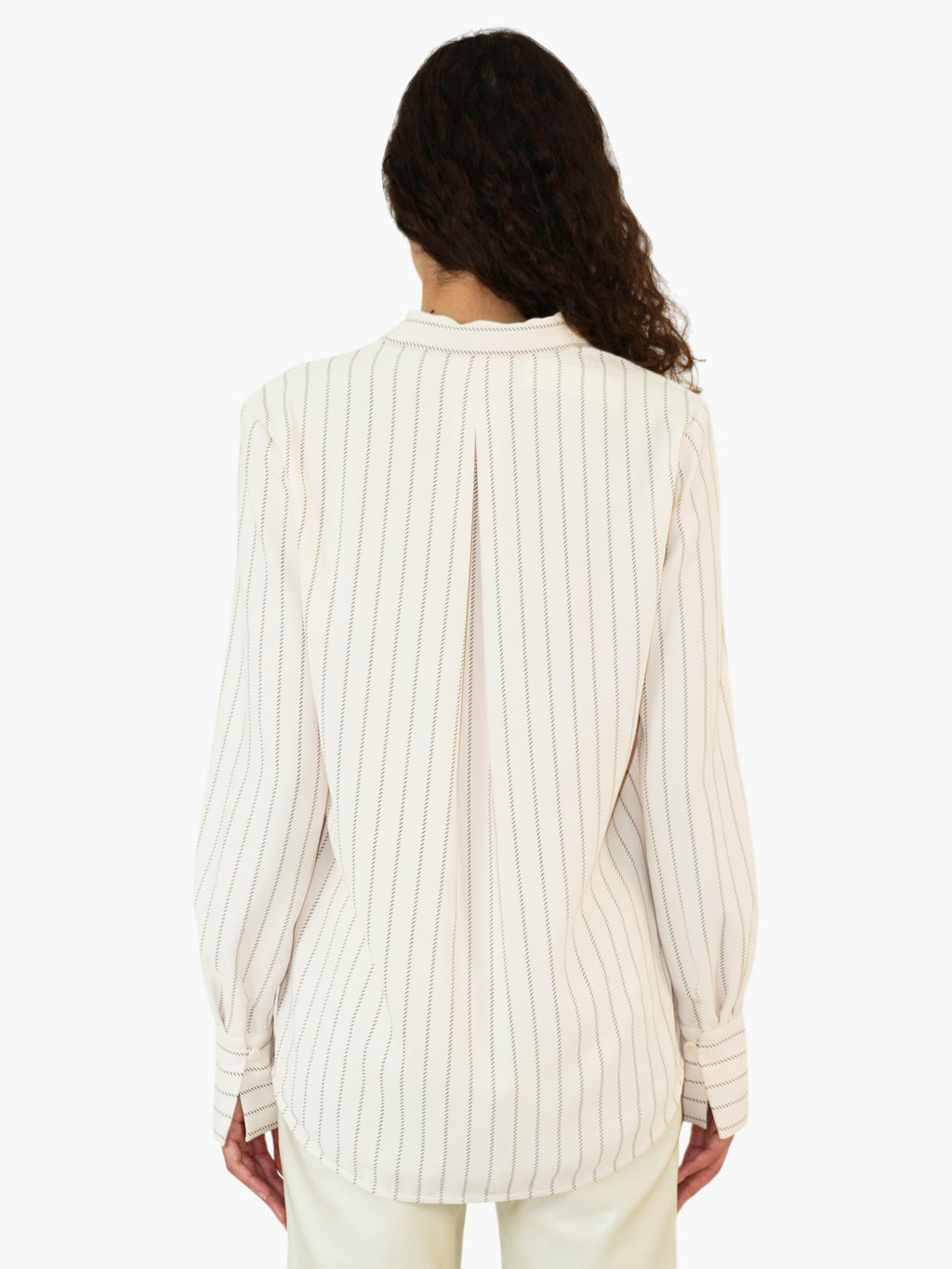 Striped Collared Top