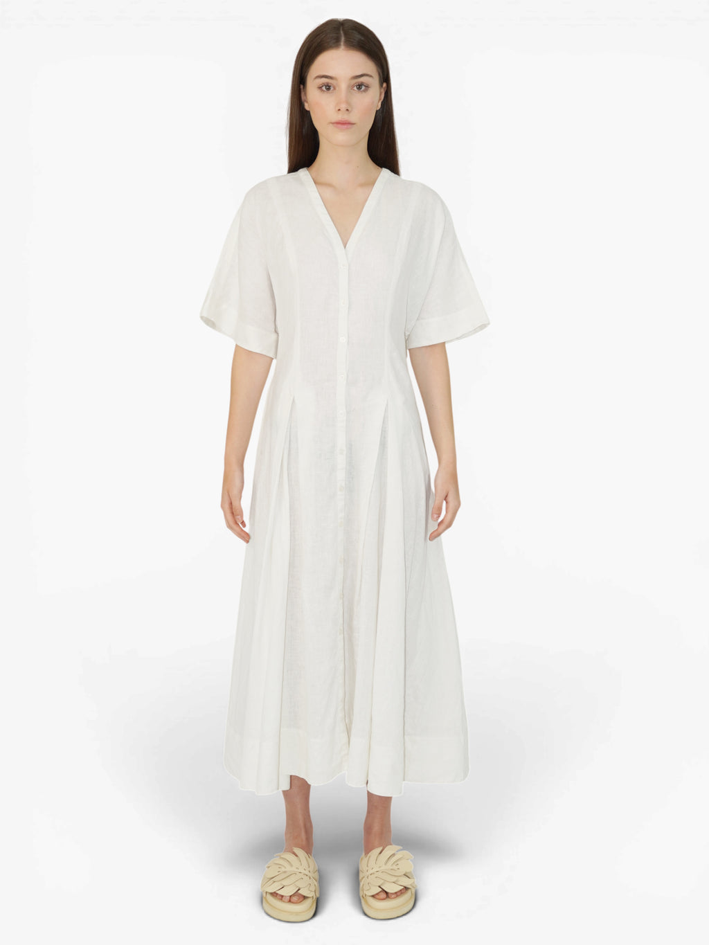 Linen Maxi Dress