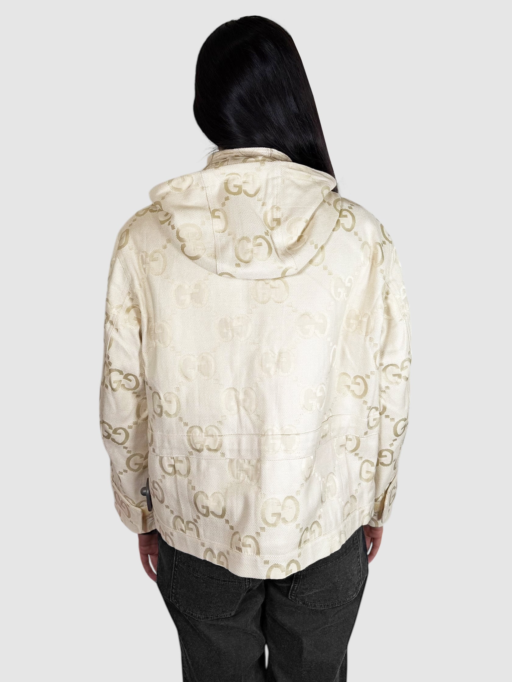 Monogram Hooded Jacket