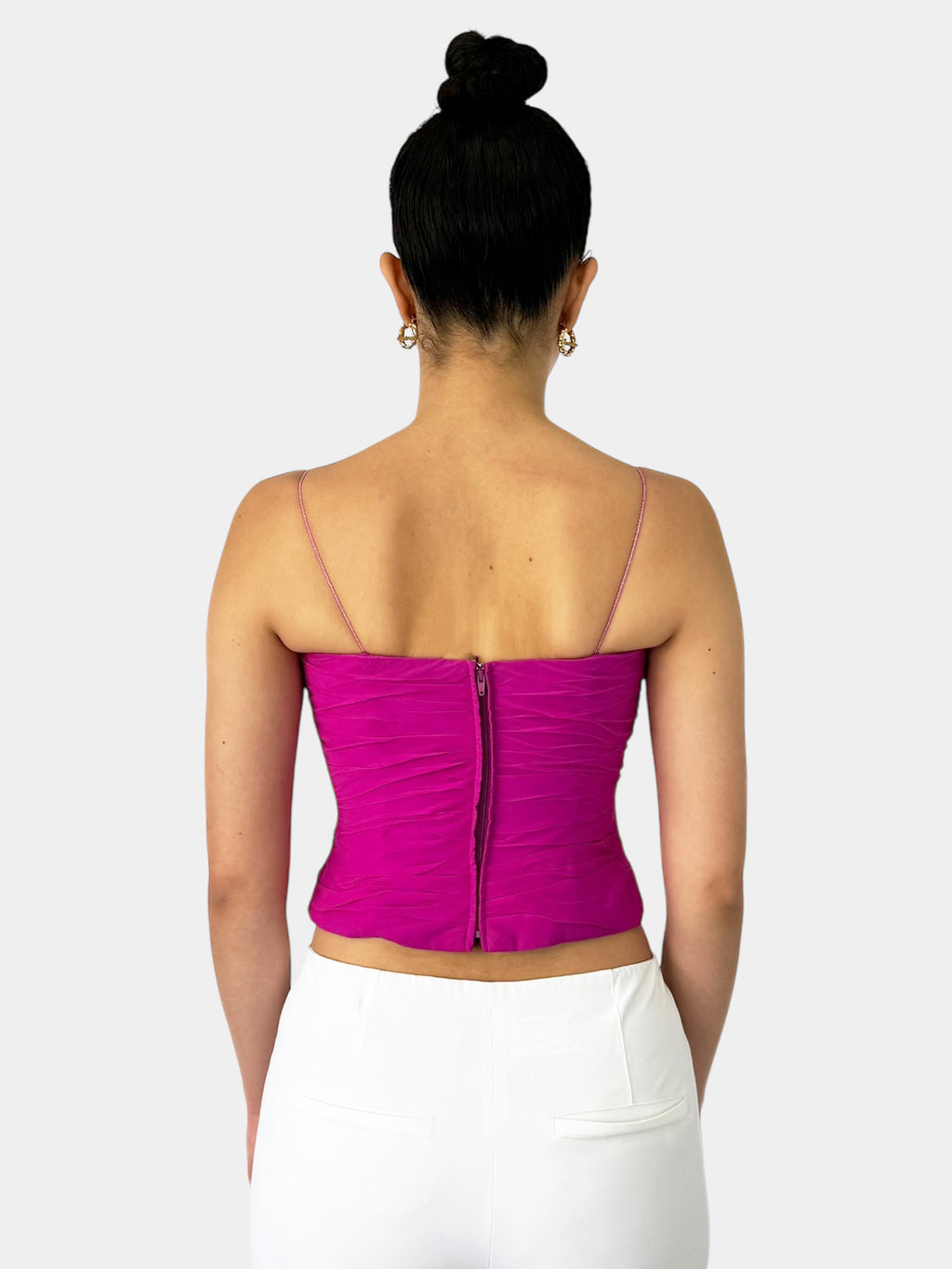 Ruched Corset Top