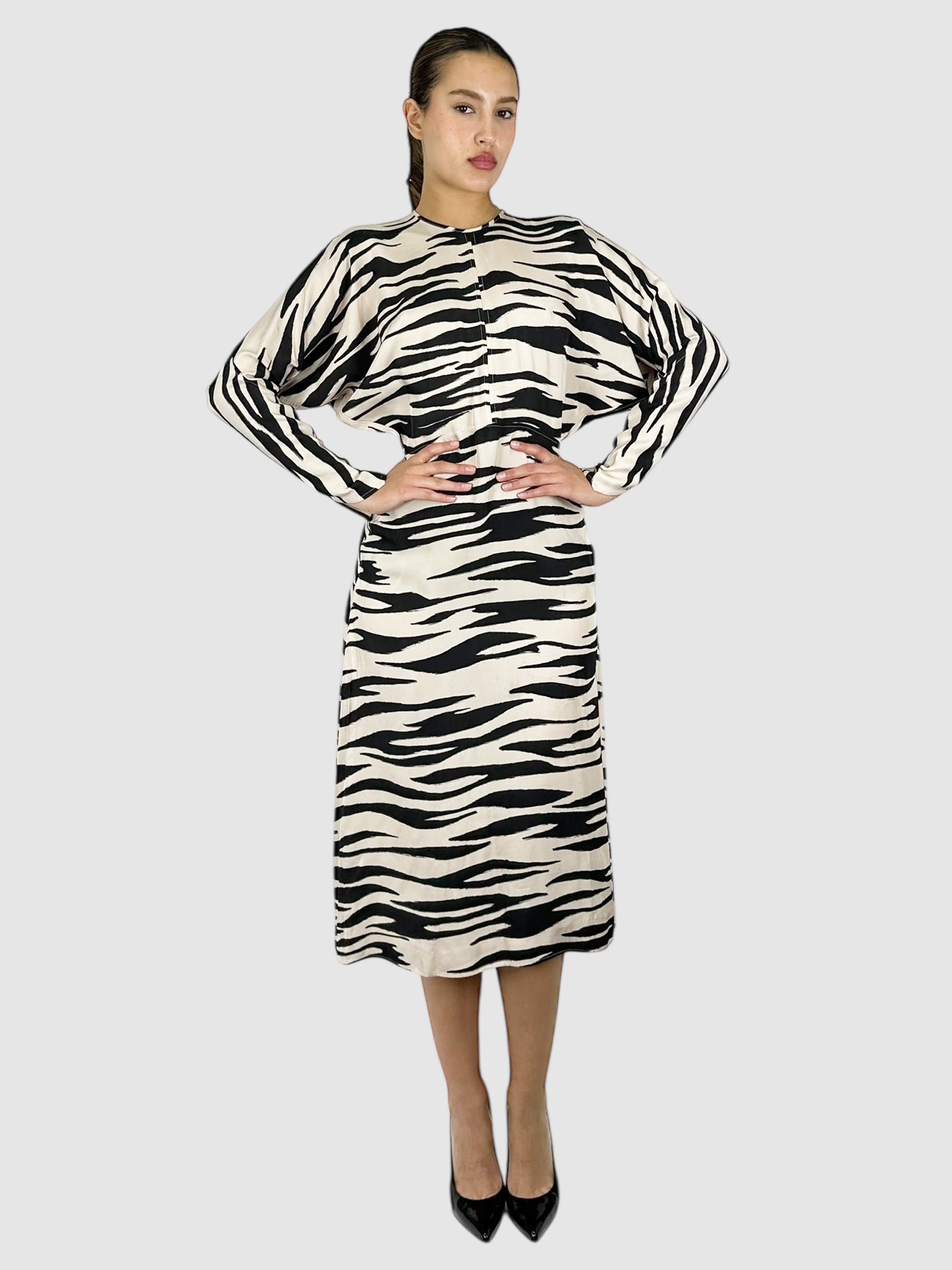 Zebra Print Dress
