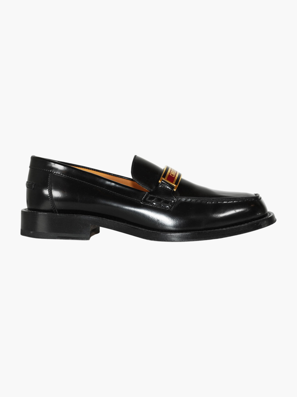 Logo Plaque Loafers