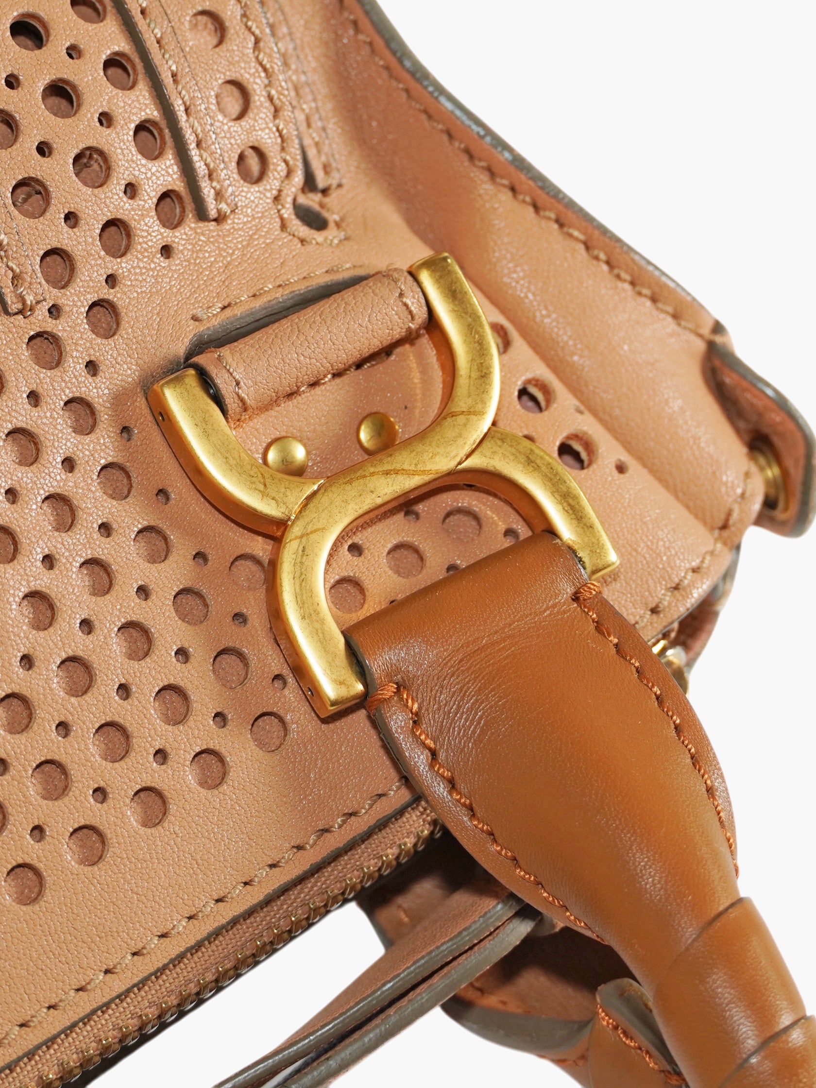 Perforated Marcie Bag