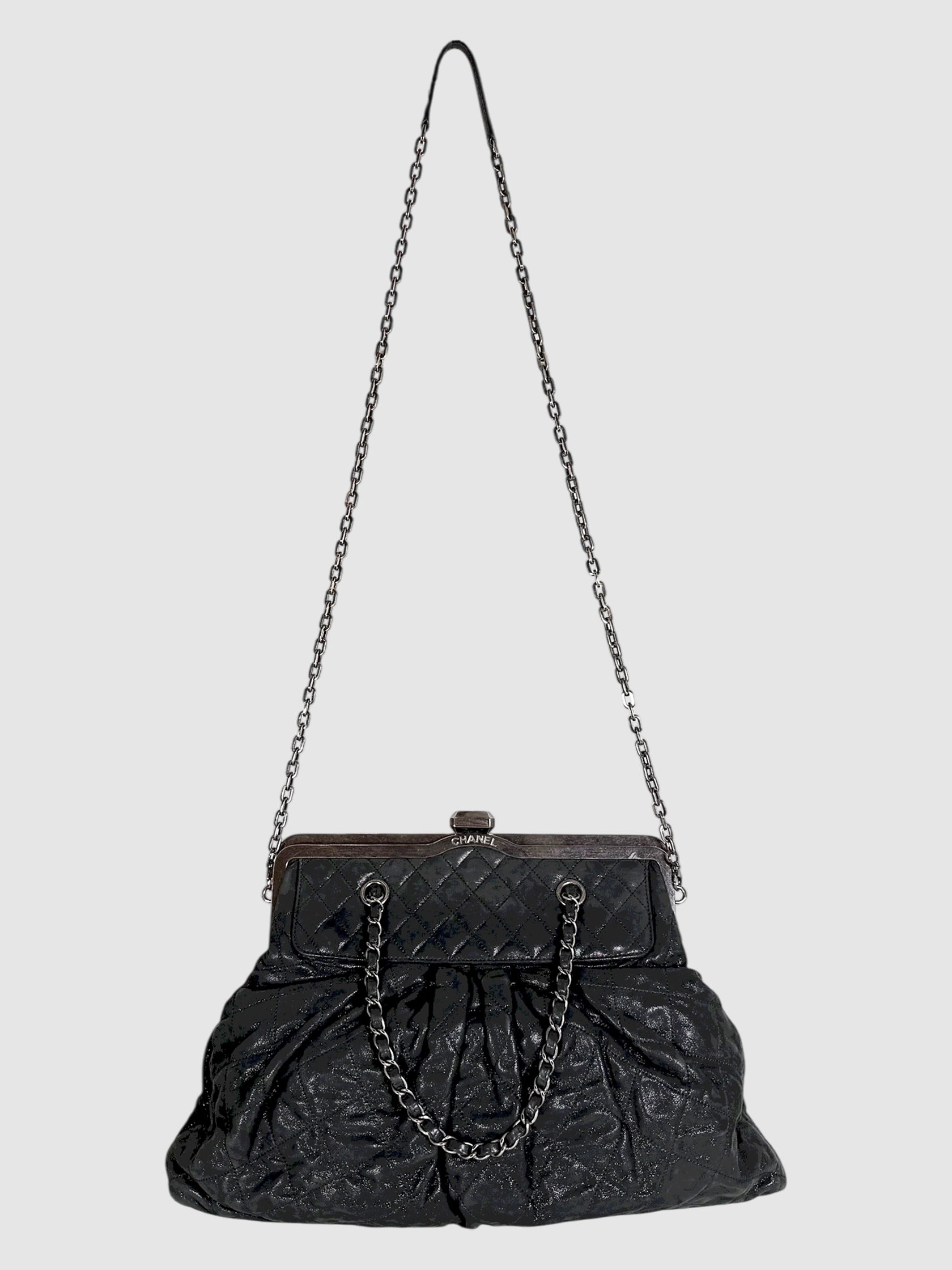 Chic Quilt Frame Bag