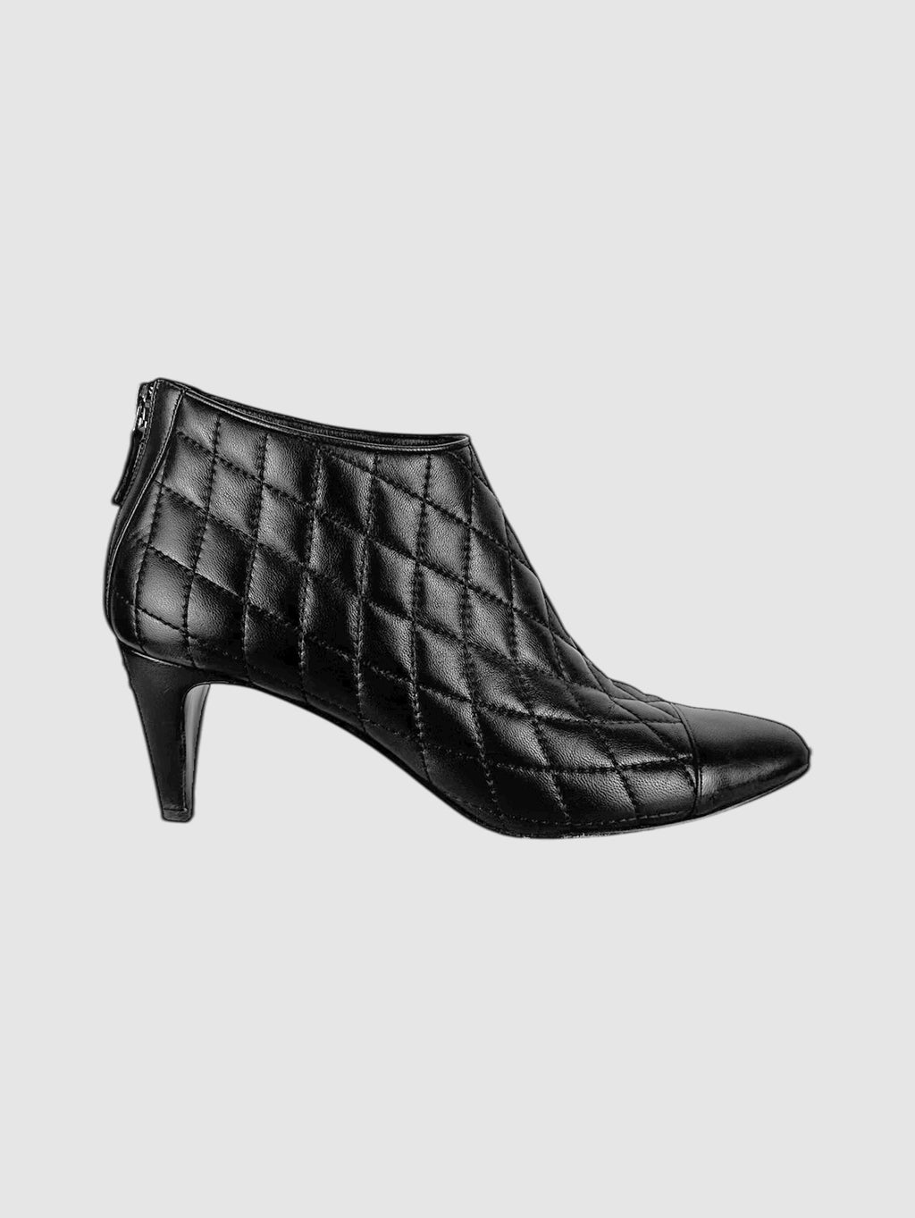 Cap Toe Quilted Boots