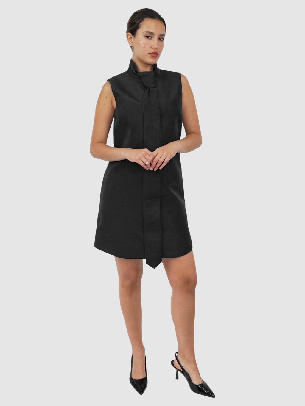 Tie Mini Dress