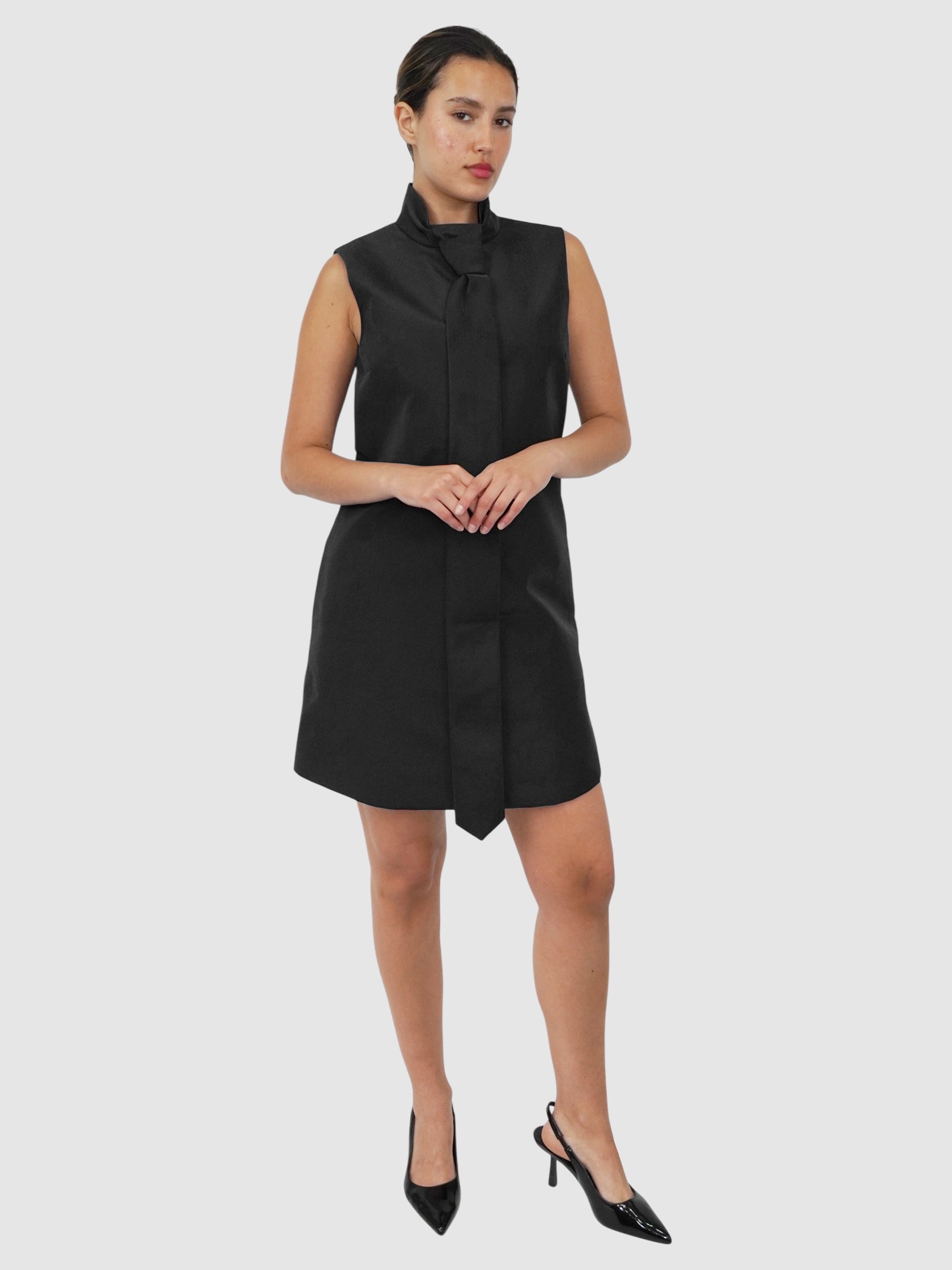 Tie Mini Dress