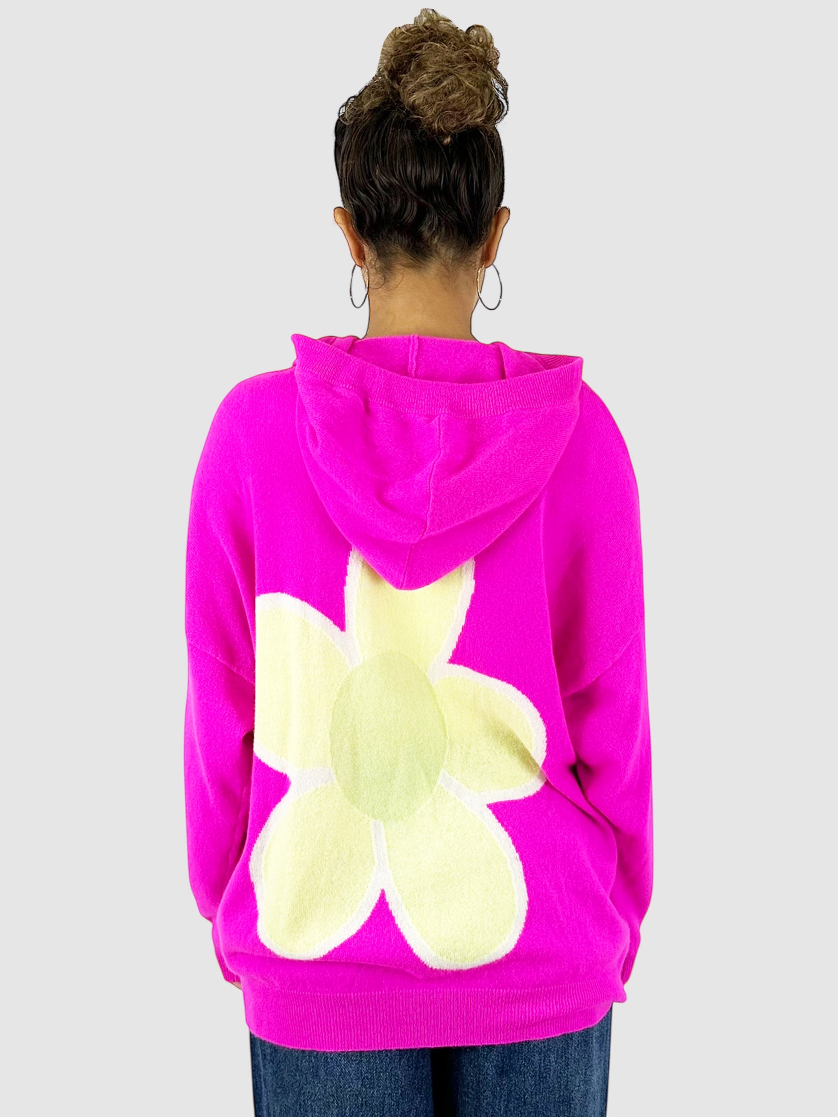 Cashmere Flower Sweater