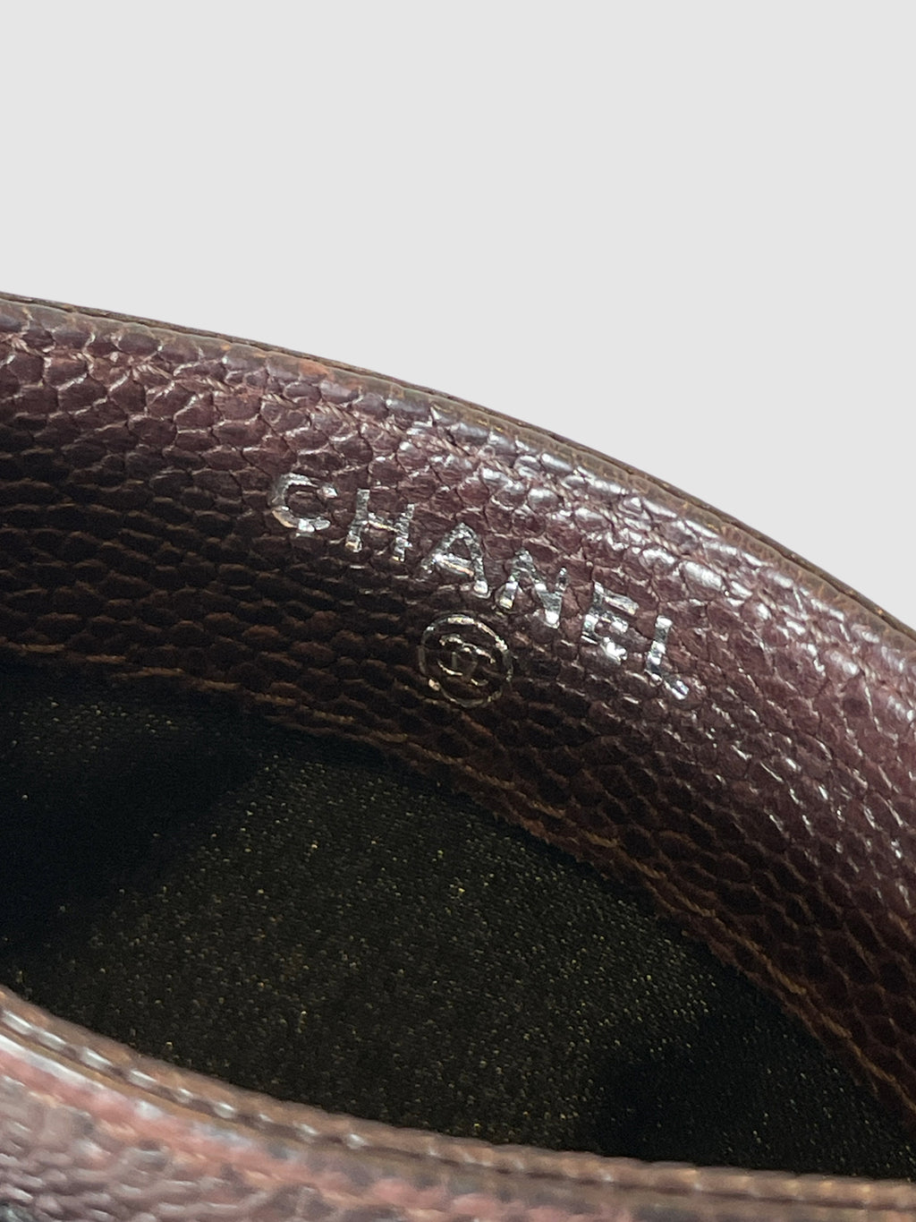 Quilted Leather Card Holder