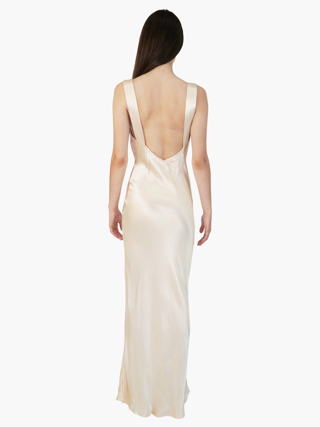 Satin Maxi Dress