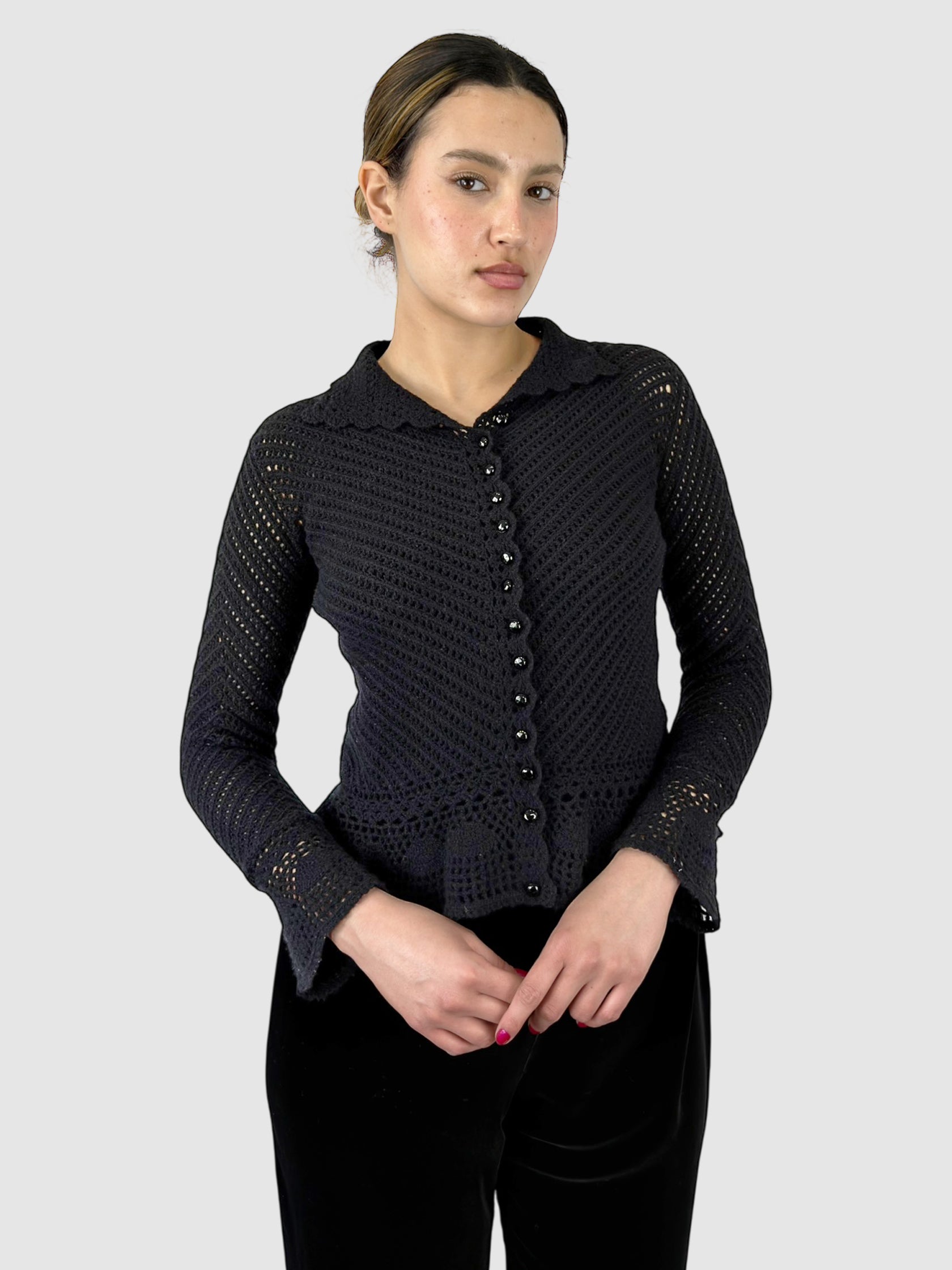 Wool Cashmere Cardigan