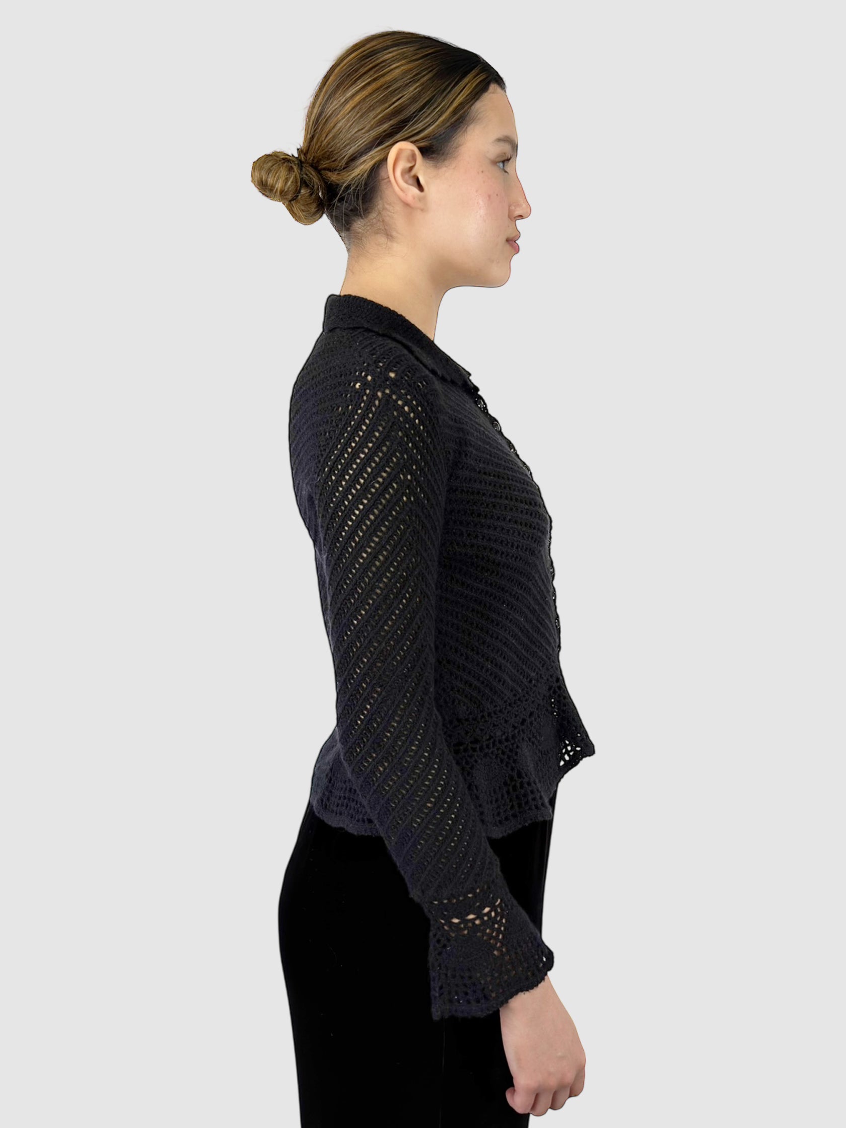 Wool Cashmere Cardigan