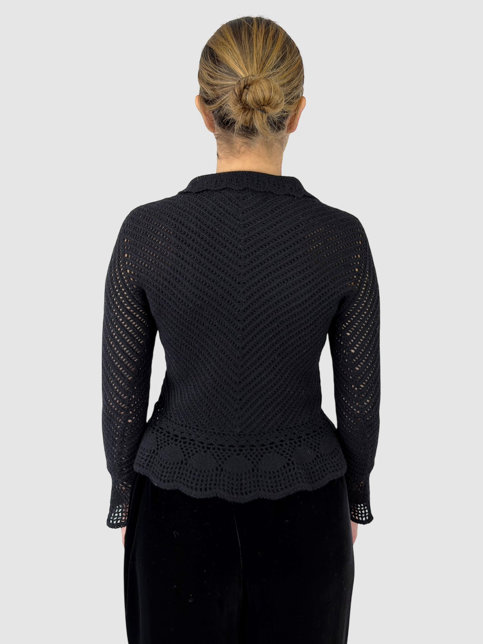 Wool Cashmere Cardigan