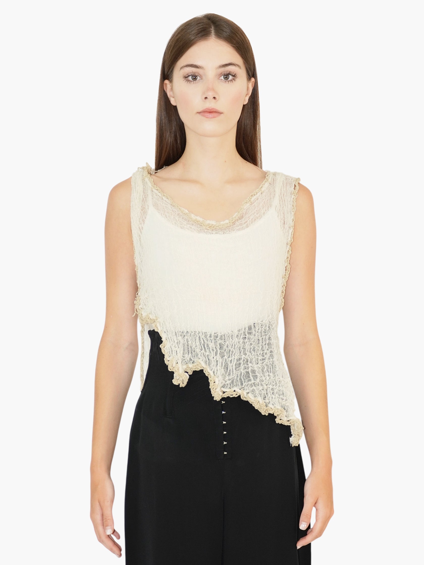 Asymmetric Sheer Top