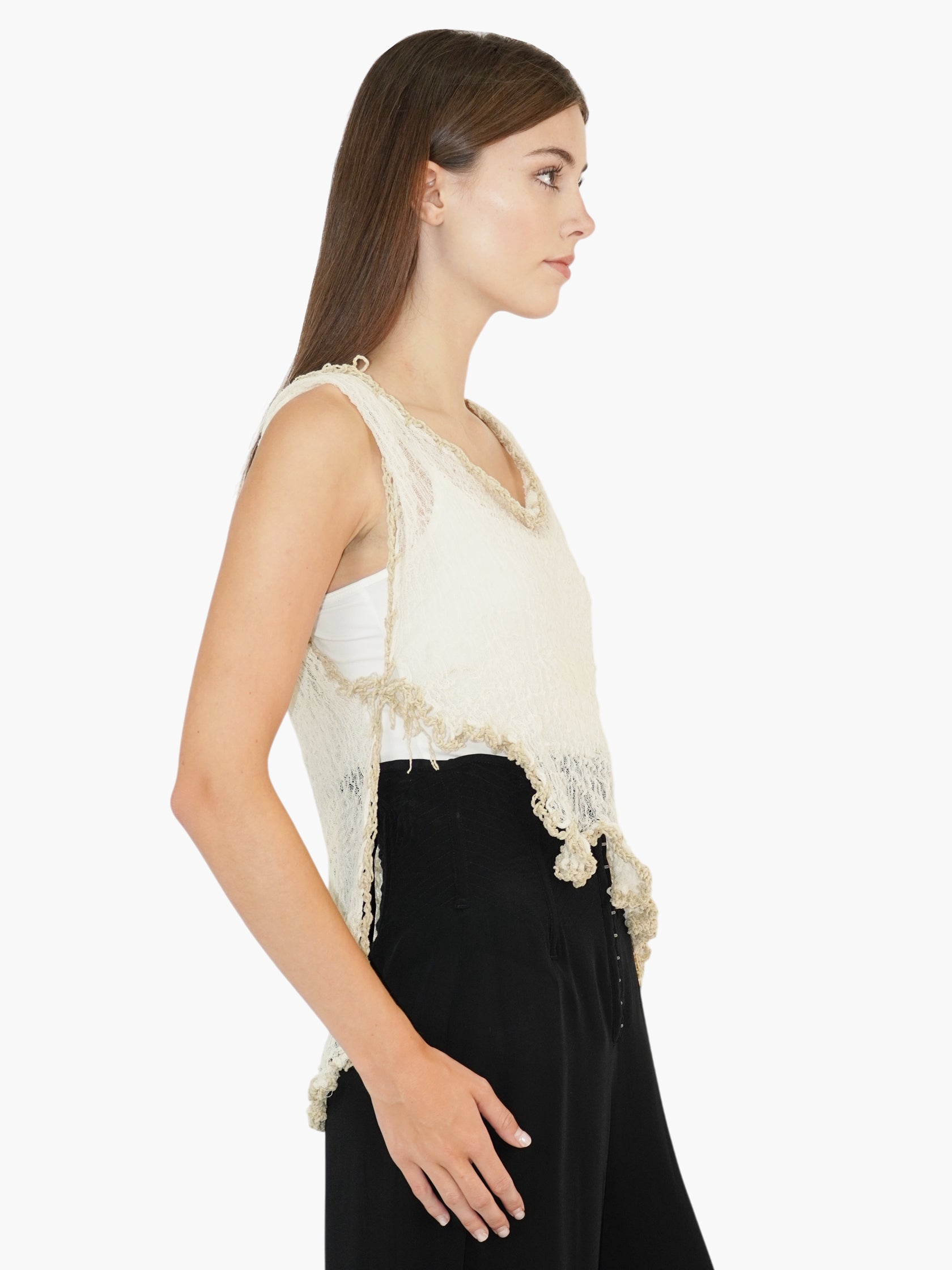 Asymmetric Sheer Top