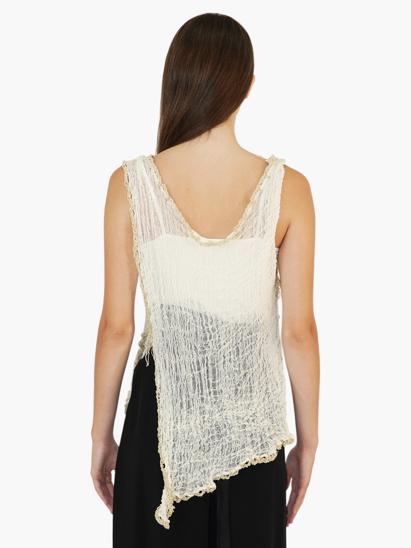 Asymmetric Sheer Top