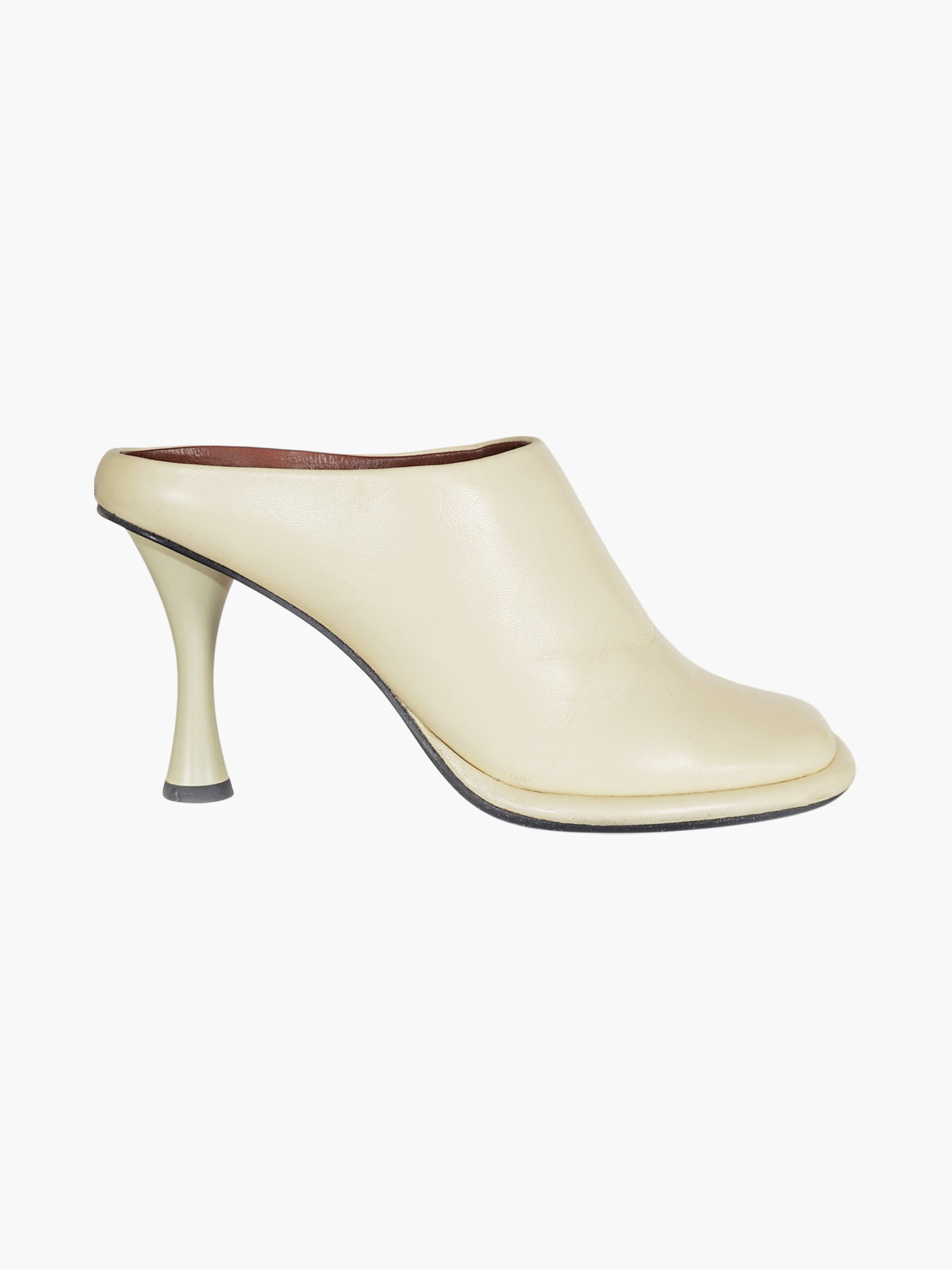 Pipe Heeled Mules
