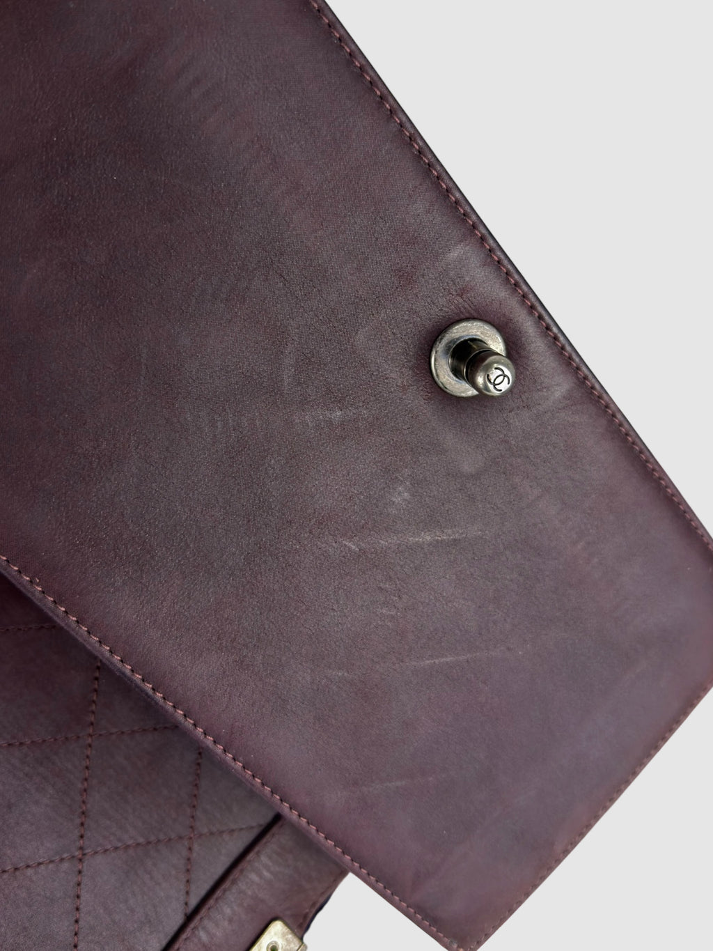 Medium Shearling Boy Bag