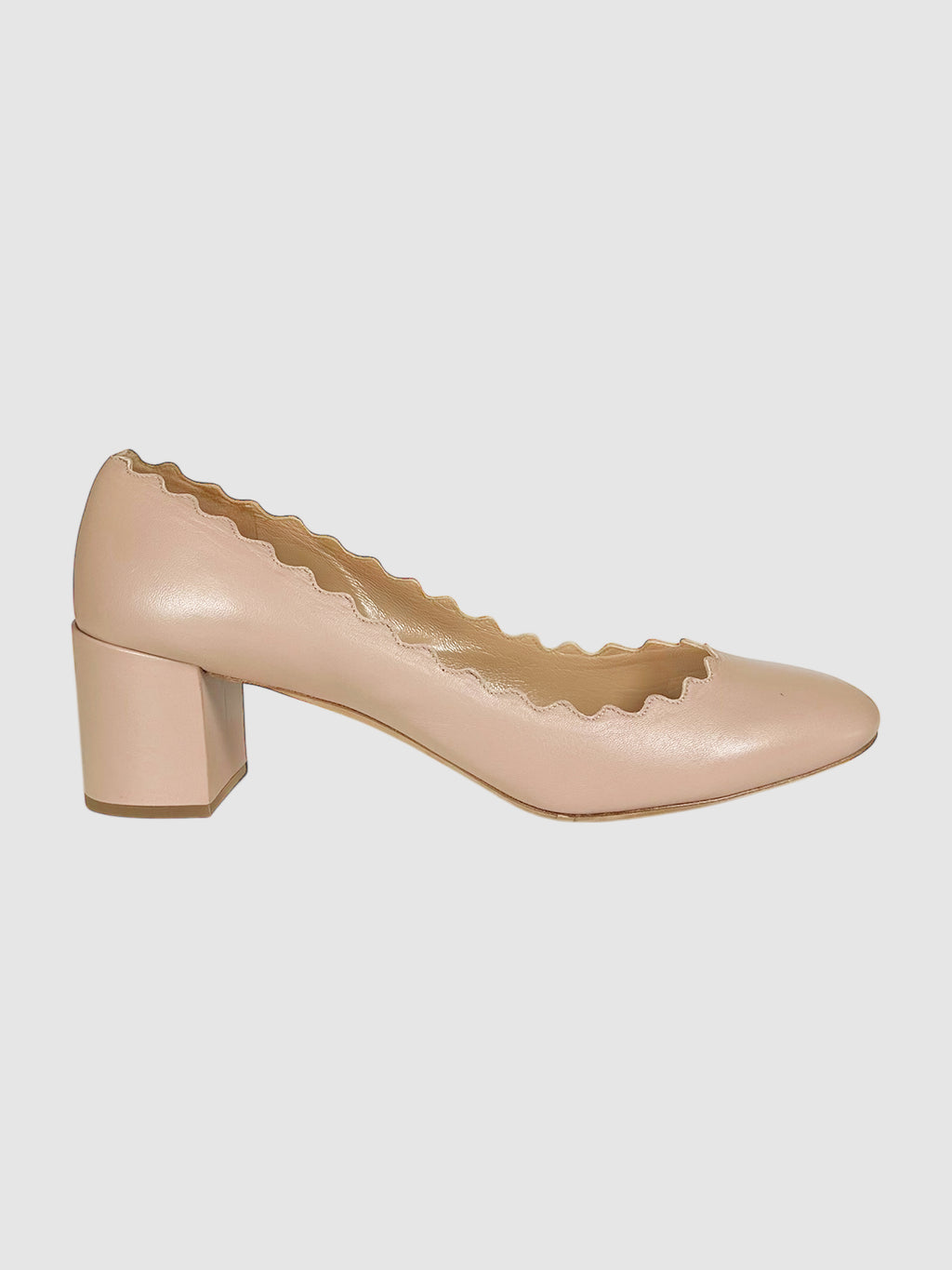 Scalloped Lauren Pumps