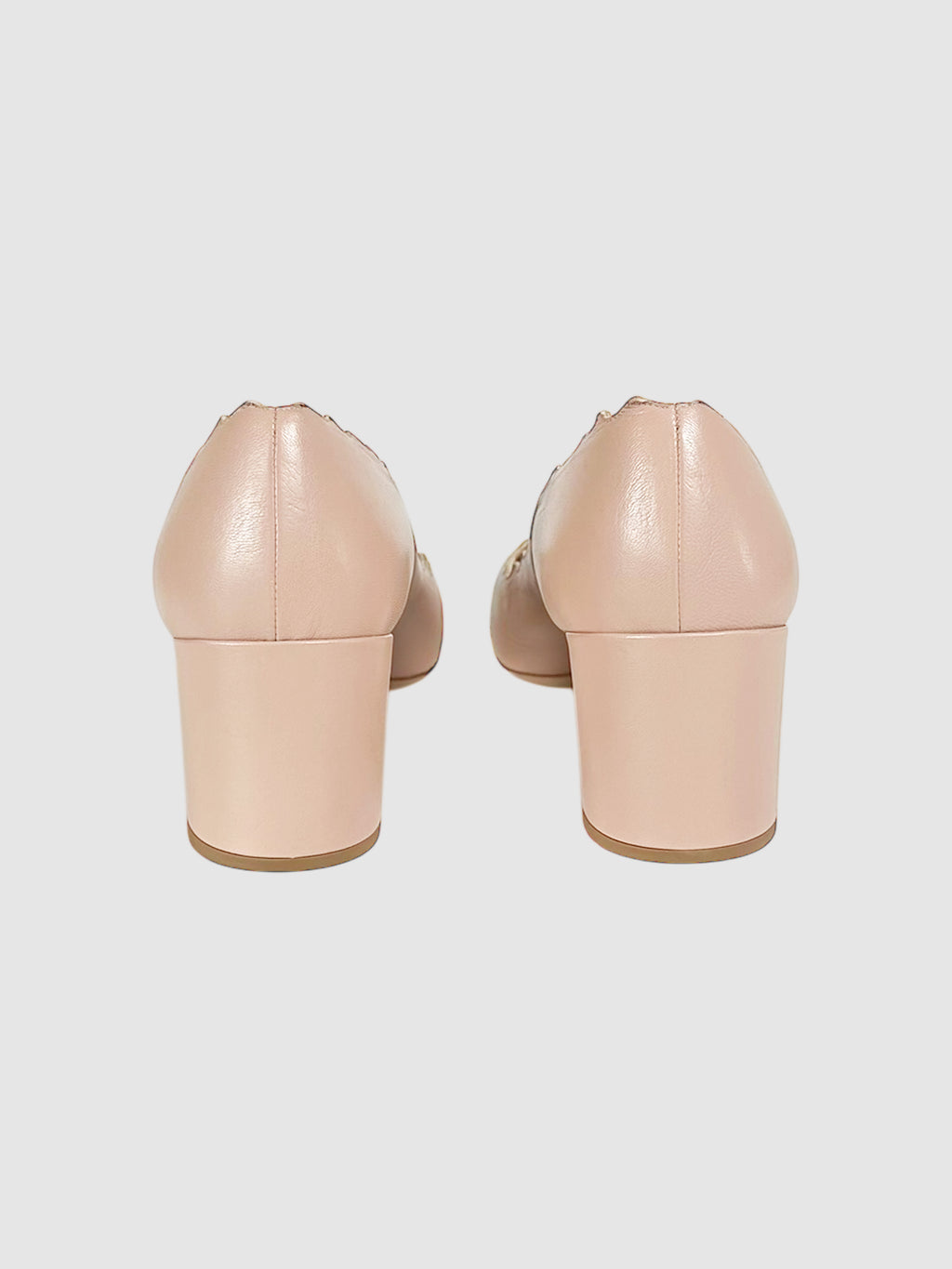 Scalloped Lauren Pumps