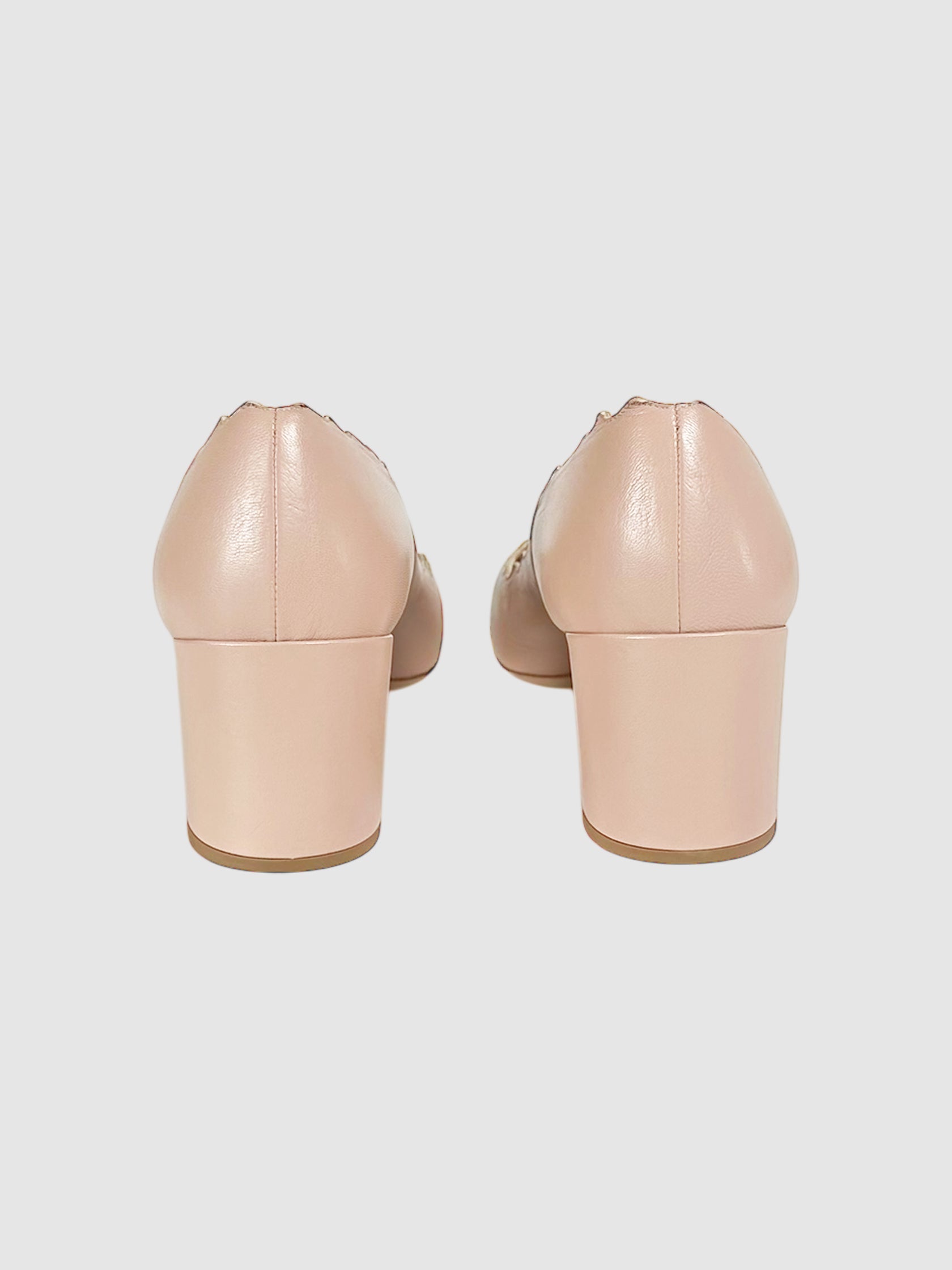 Scalloped Lauren Pumps