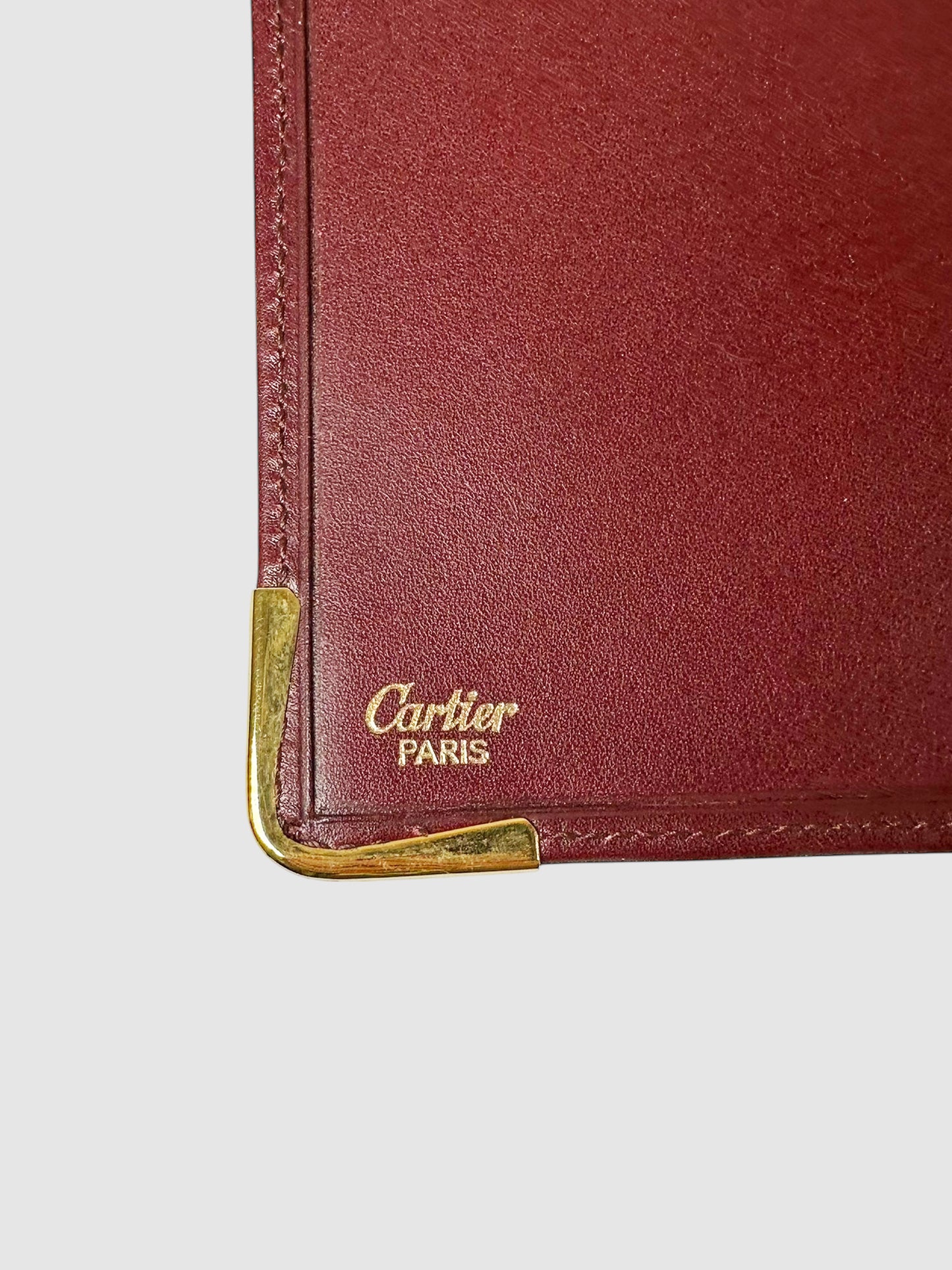 Must de Cartier Address Book and Glasses Case Set