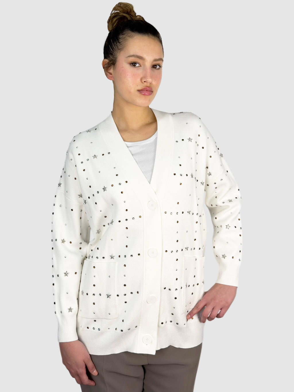 Star Studded Cardigan