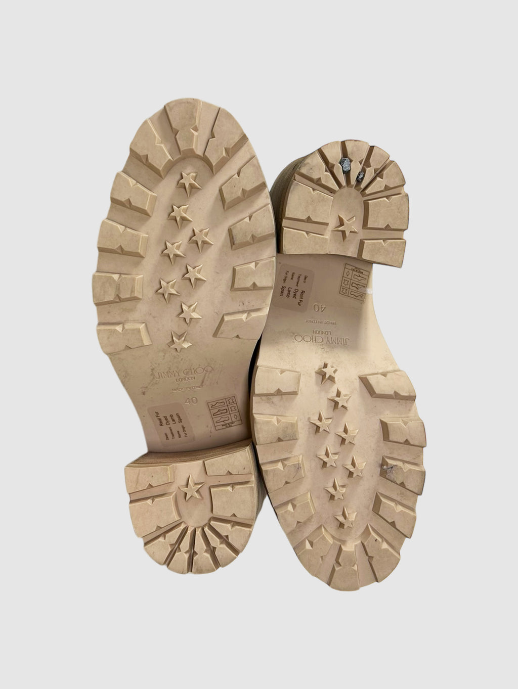 Eshe Heeled Hiking Ankle Boots - Size 40