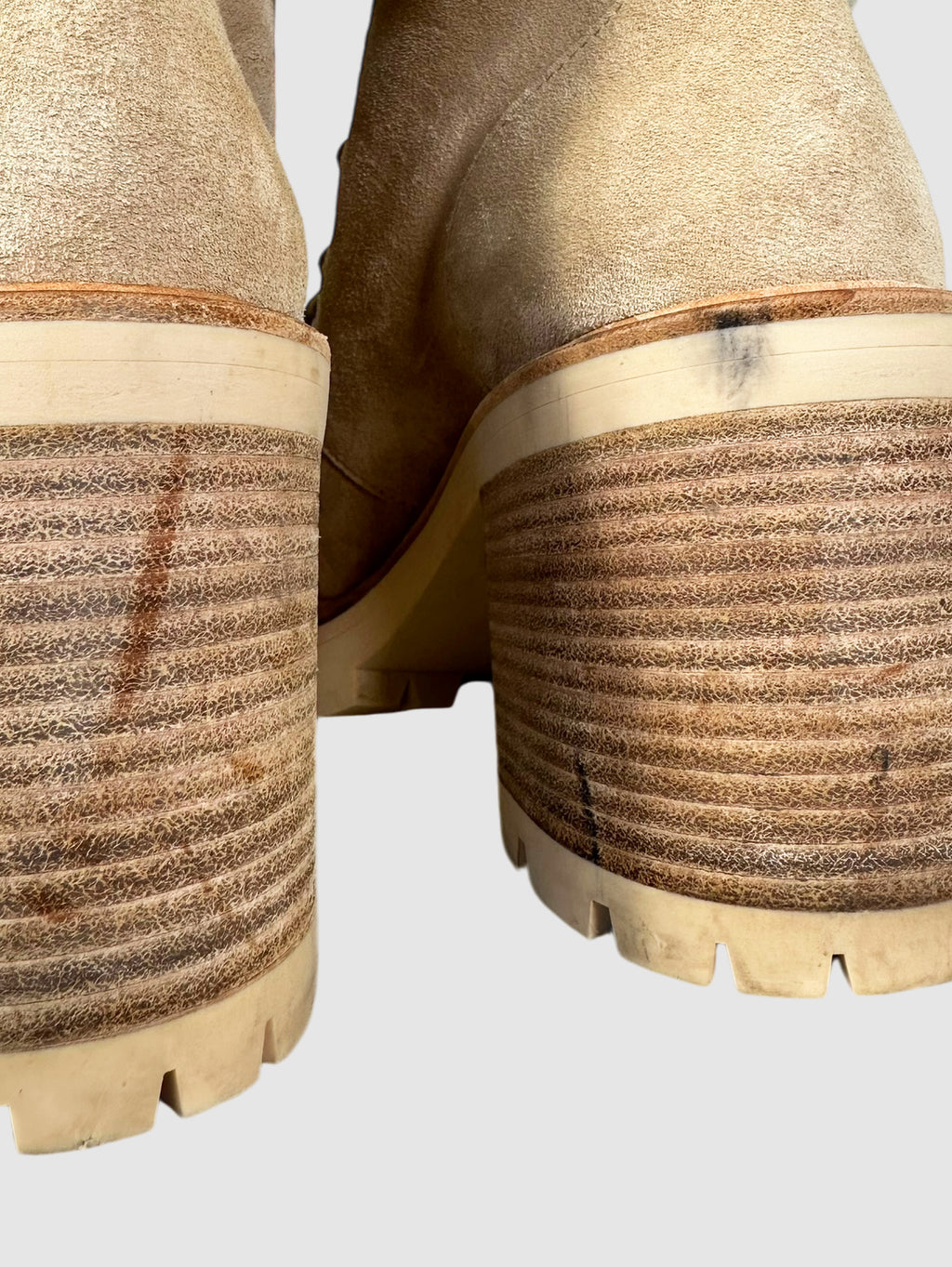 Eshe Heeled Hiking Ankle Boots - Size 40