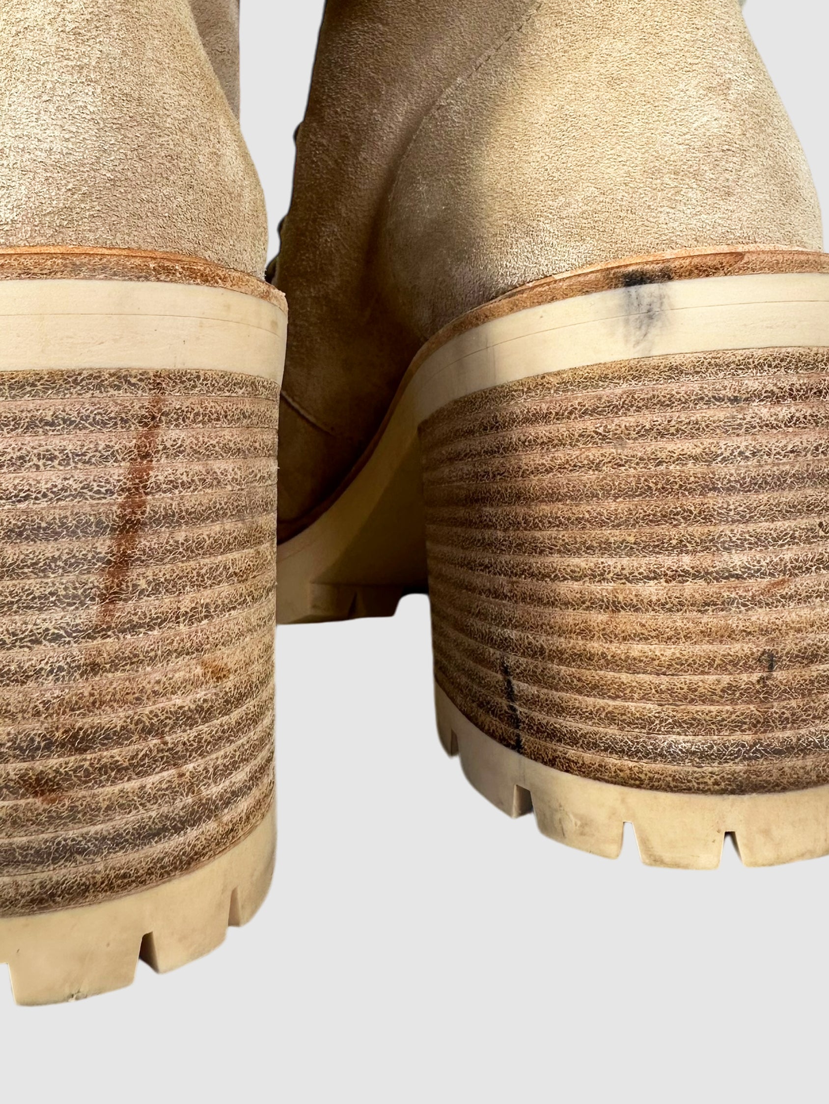 Eshe Heeled Hiking Ankle Boots - Size 40